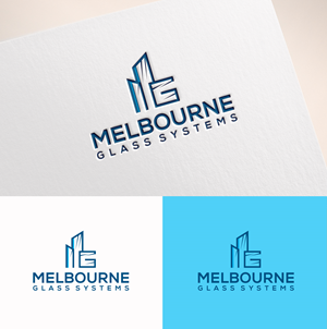 Logo Design by M Art & Design for Melbourne Glass Systems | Design: #36931068