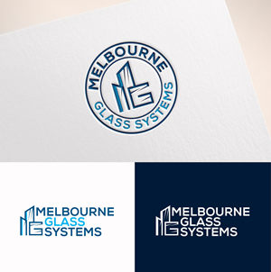 Logo Design by M Art & Design for Melbourne Glass Systems | Design: #36931172
