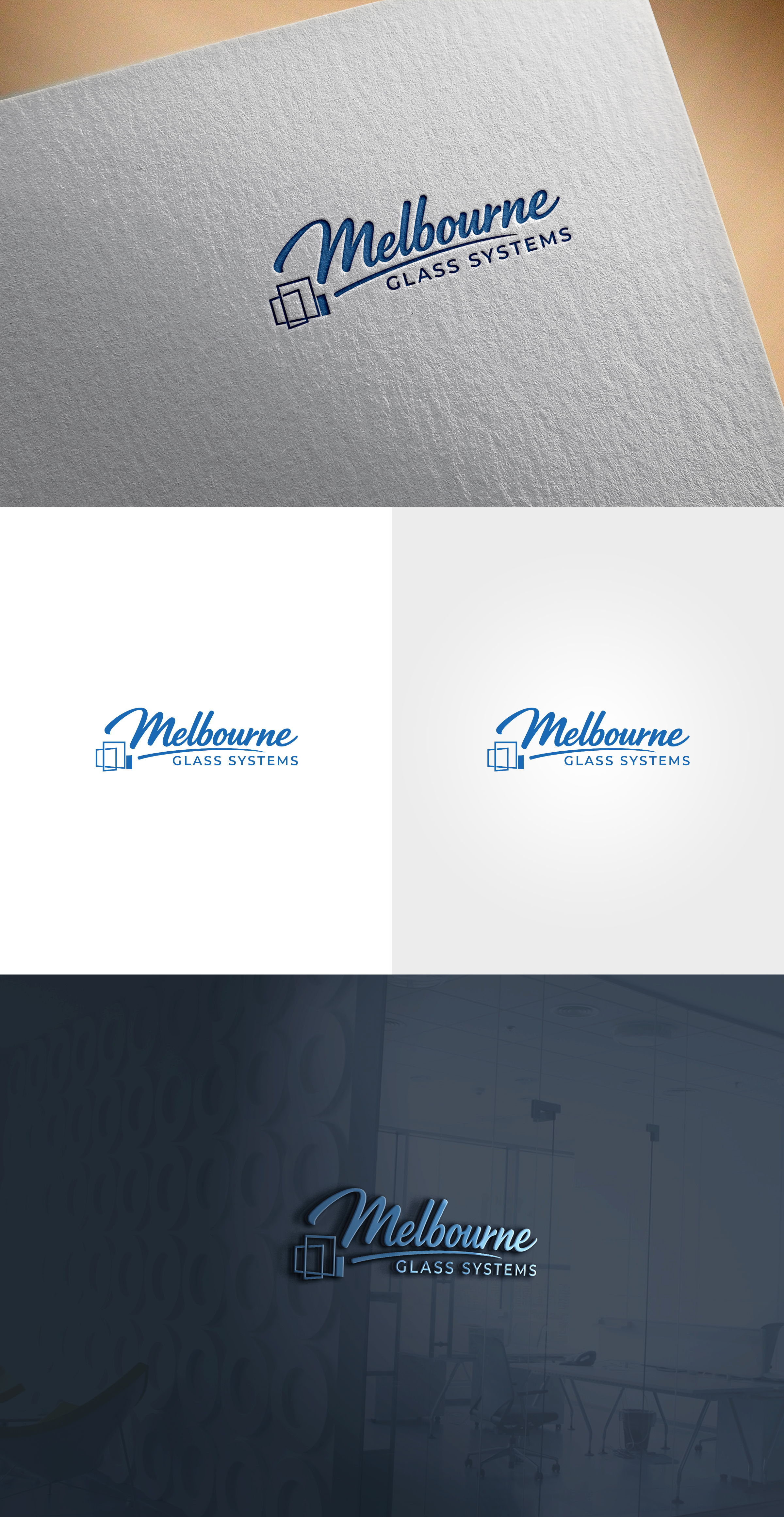 Diseño de Logo por Rahmina para Melbourne Glass Systems | Diseño #36932585