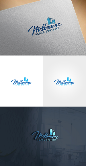Logo Design by Rahmina for Melbourne Glass Systems | Design: #36932586