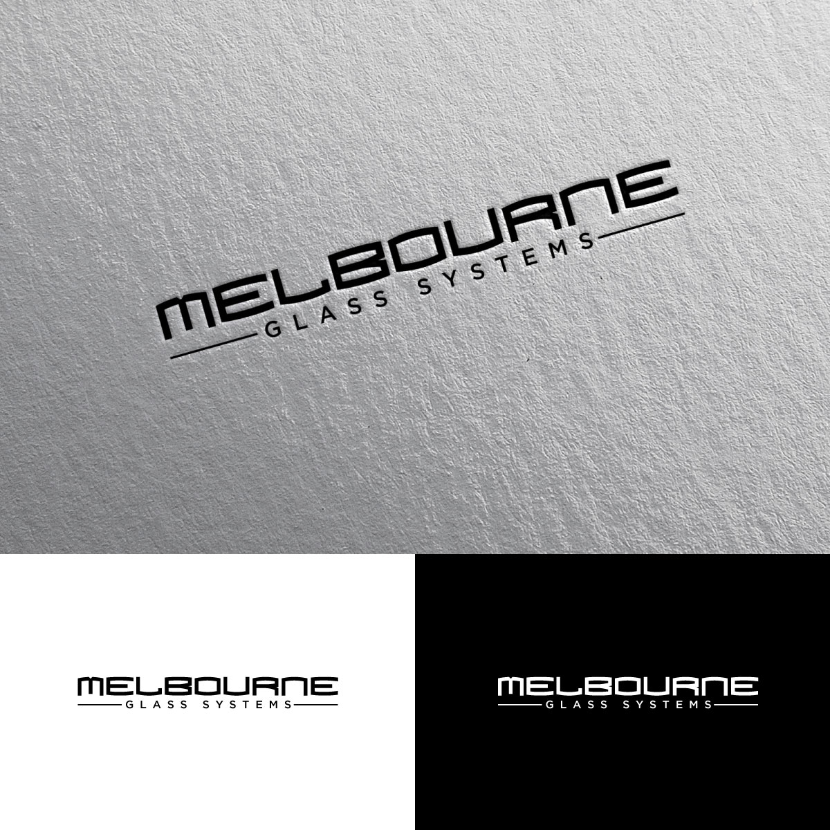 Diseño de Logo por Alex Henry para Melbourne Glass Systems | Diseño #36931091