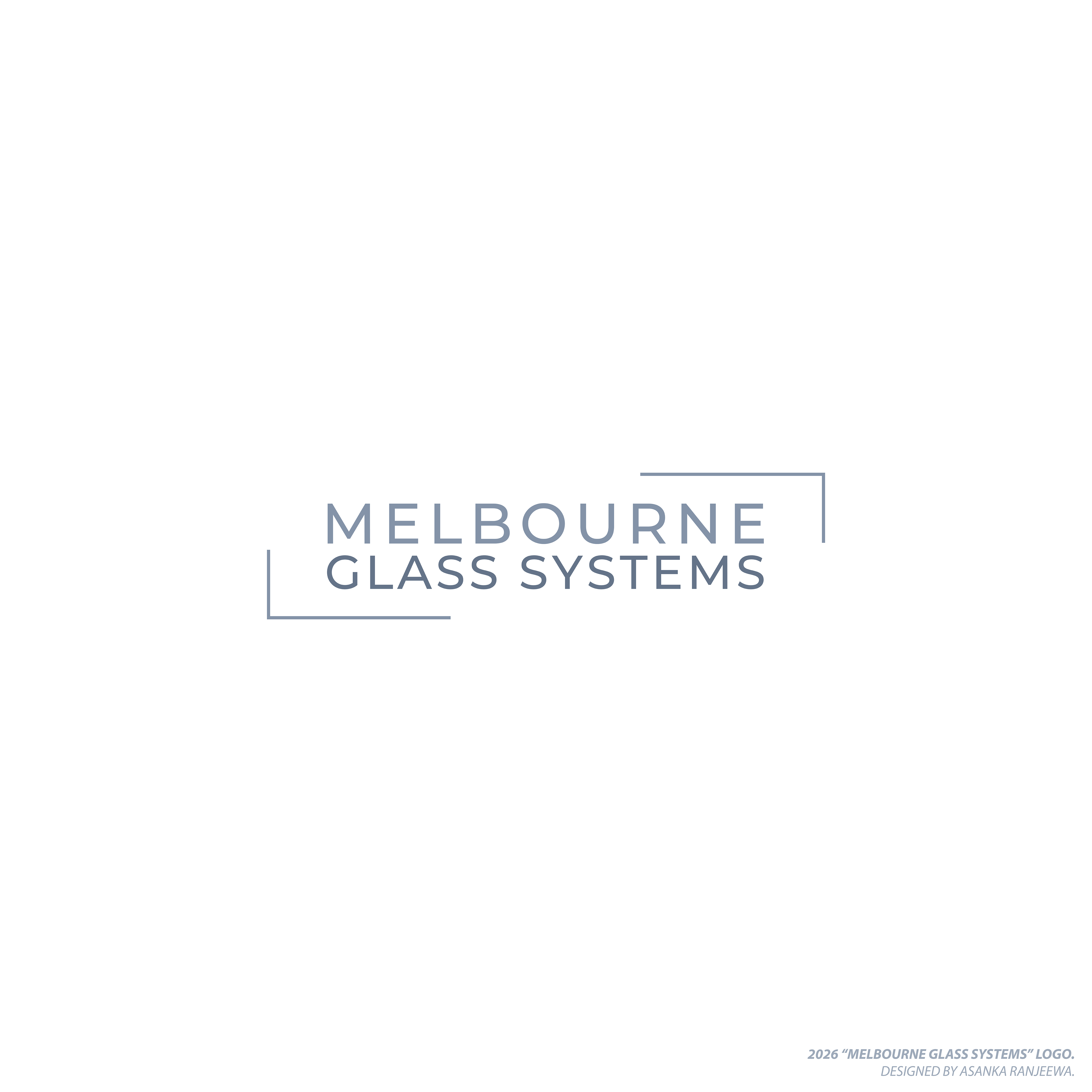 Diseño de Logo por Asanka Ranjeewa para Melbourne Glass Systems | Diseño #36948535
