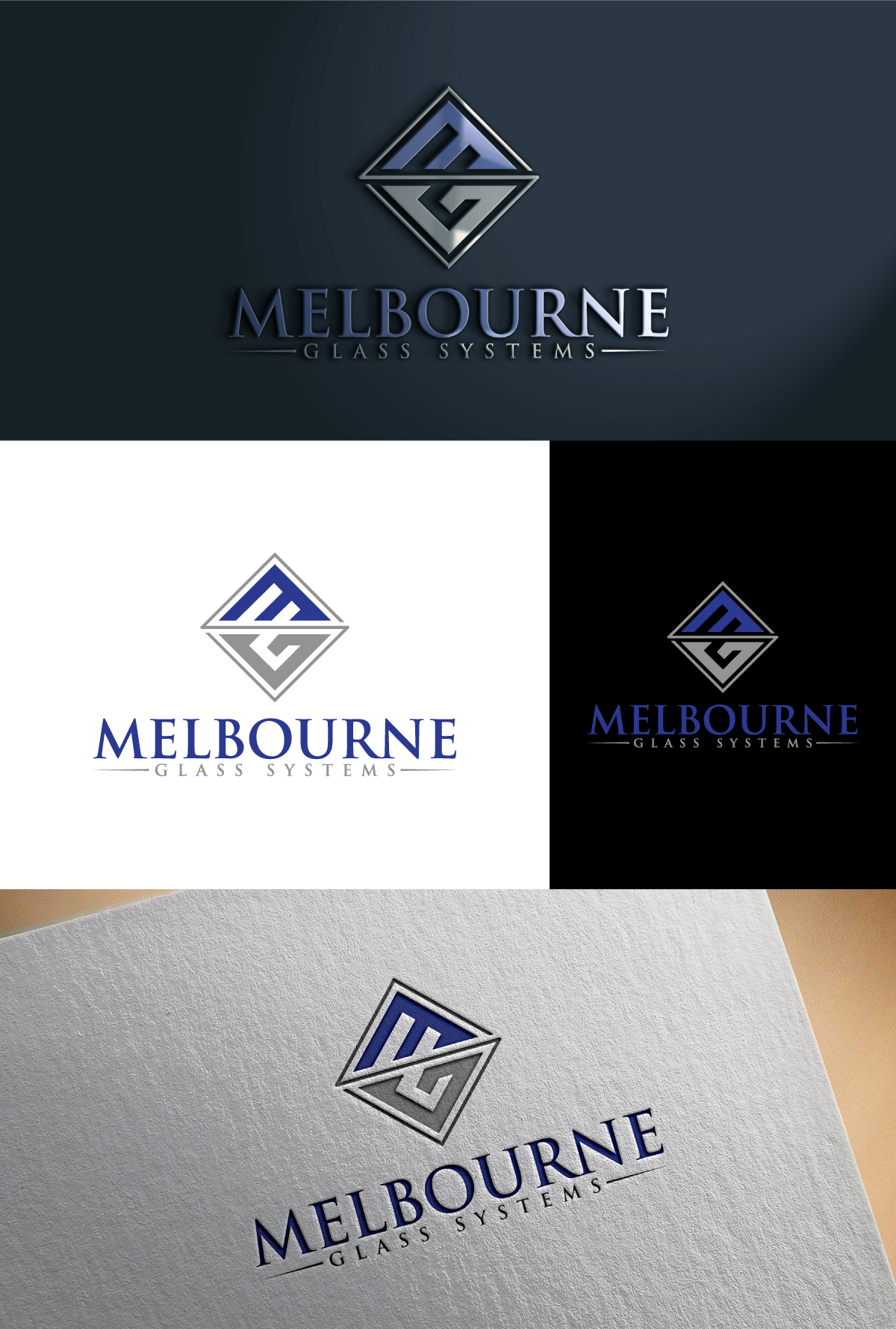 Diseño de Logo por ariba6269 para Melbourne Glass Systems | Diseño #36933865