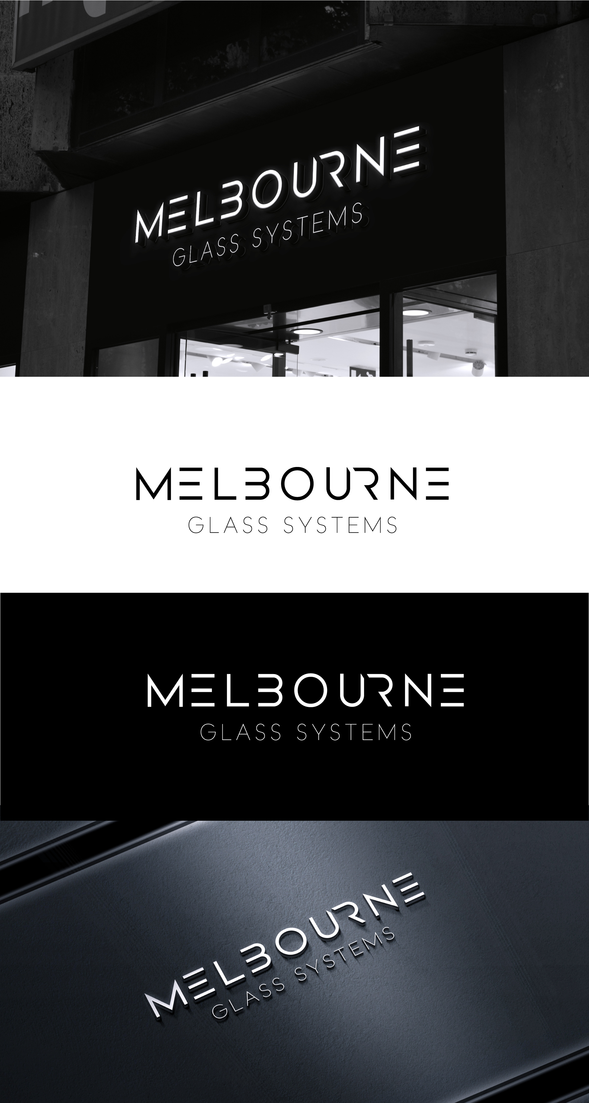 Diseño de Logo por Md. Fariduzzaman para Melbourne Glass Systems | Diseño #36950407