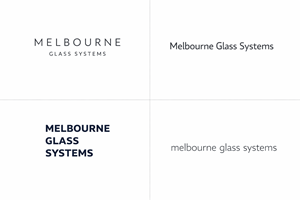 Diseño de Logo por Zoey Ayden para Melbourne Glass Systems | Diseño: #36934742