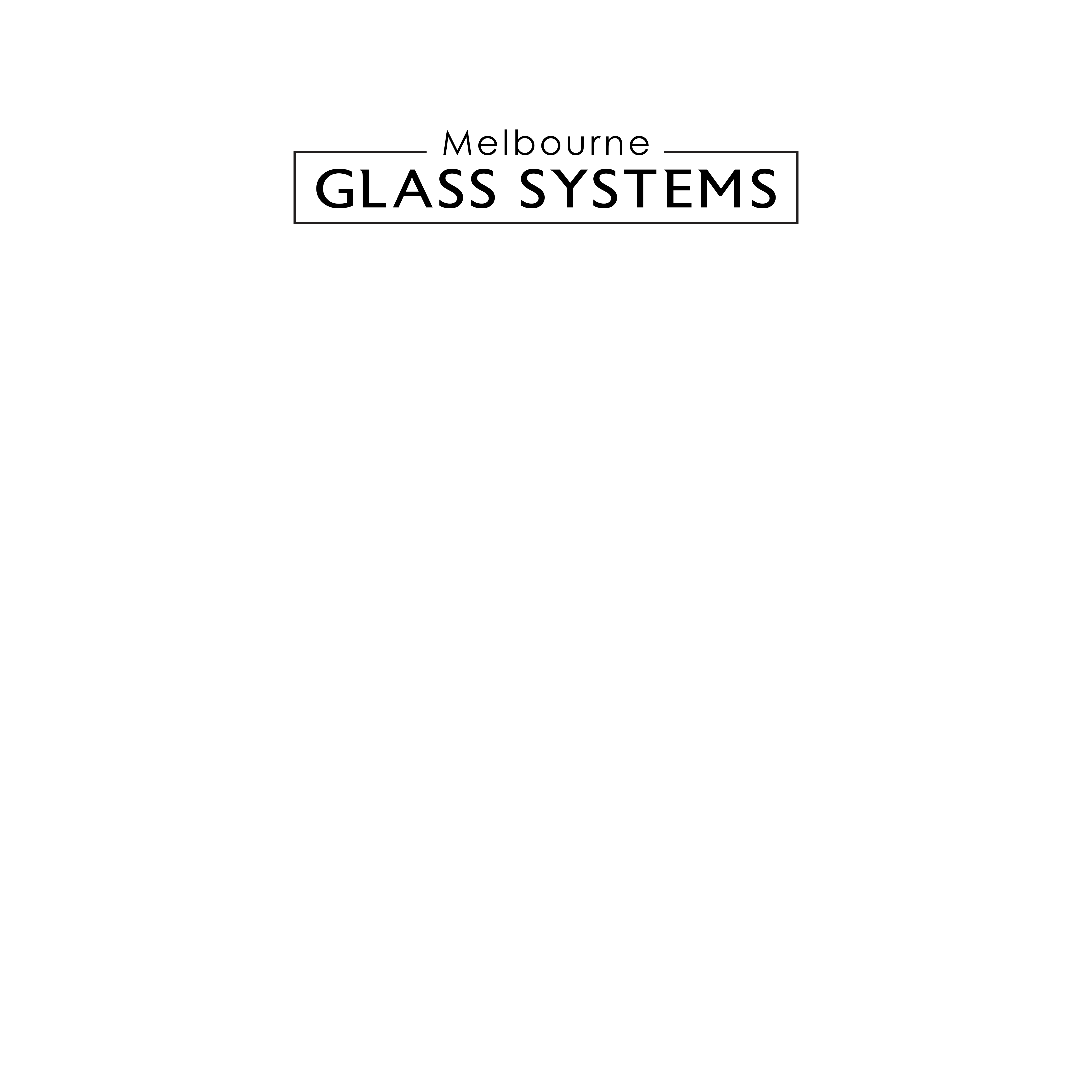 Diseño de Logo por joekong para Melbourne Glass Systems | Diseño #36947516