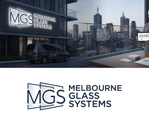 Logo Design by Ansh Design for Melbourne Glass Systems | Design: #36933728