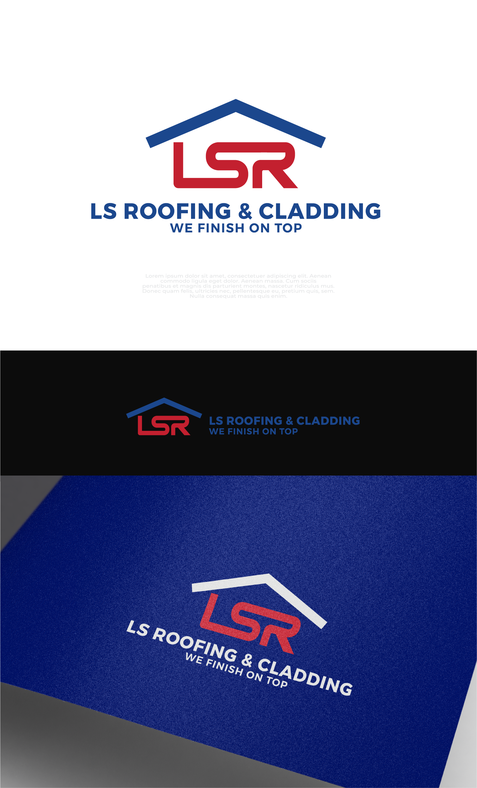 Logo Design by Axeen for LS Roofing & Cladding | Design #36932329