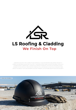 Logo Design by LogoEon for LS Roofing & Cladding | Design: #36932389