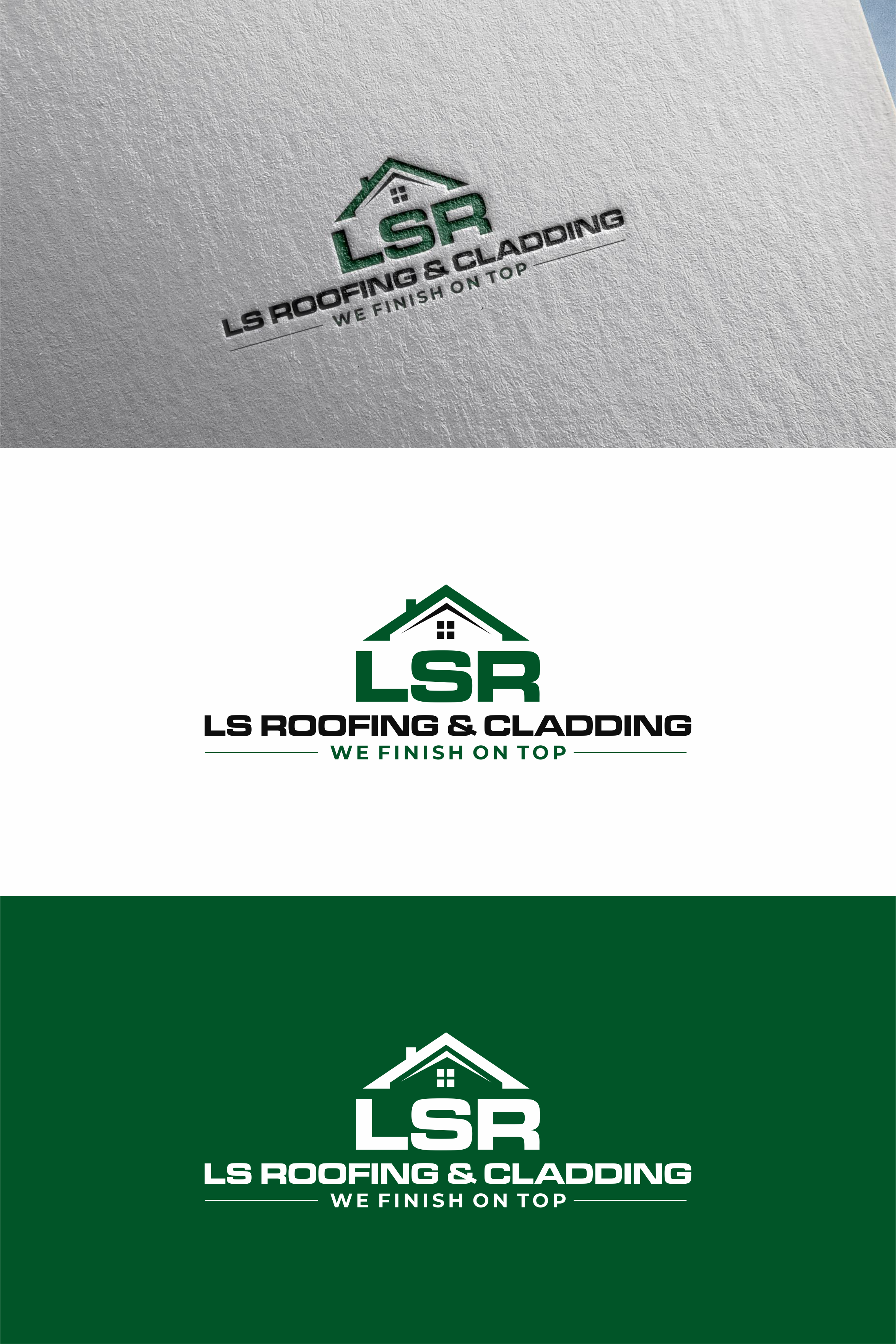 Logo Design by ndra for LS Roofing & Cladding | Design #36934058