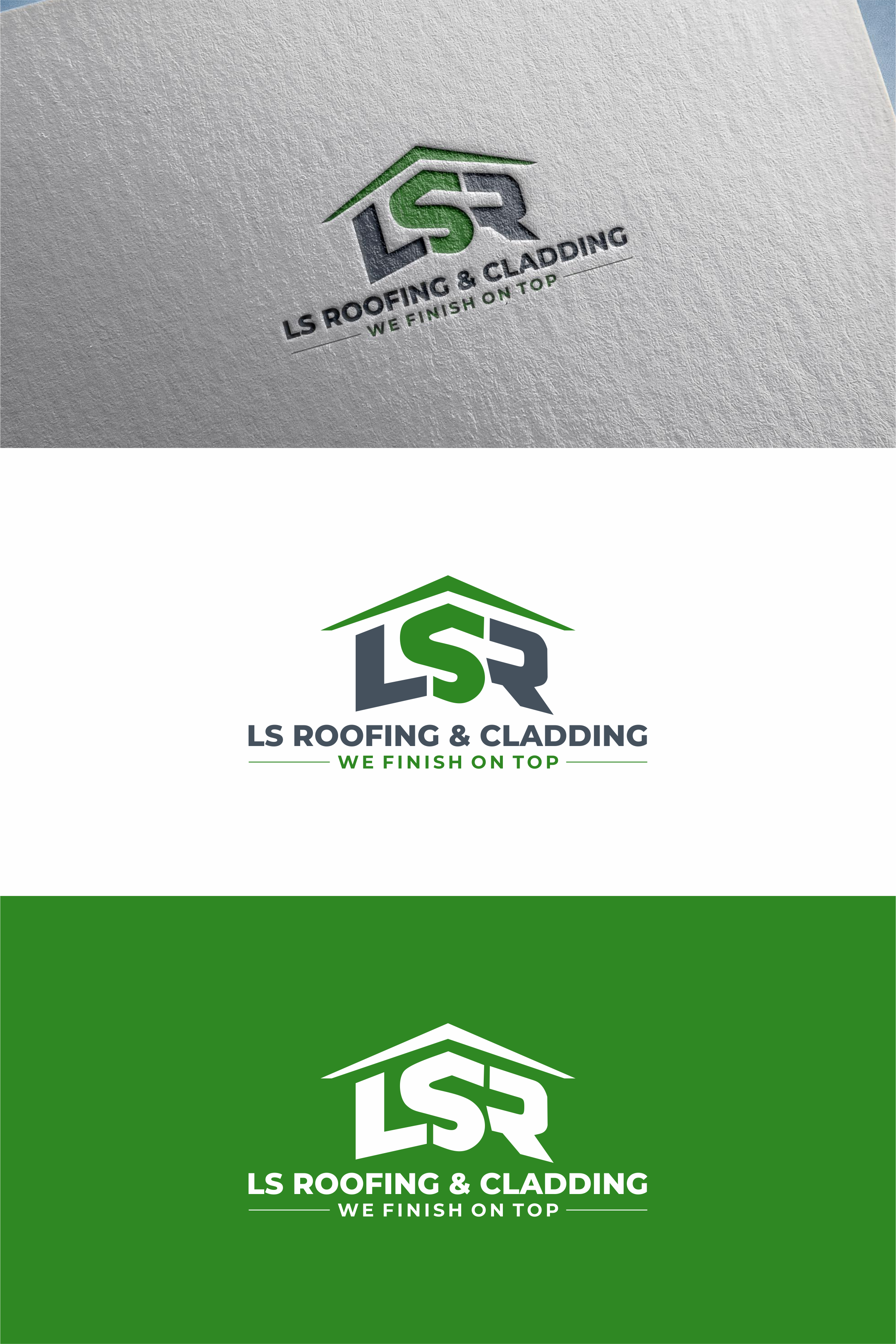 Logo Design by ndra for LS Roofing & Cladding | Design #36934222
