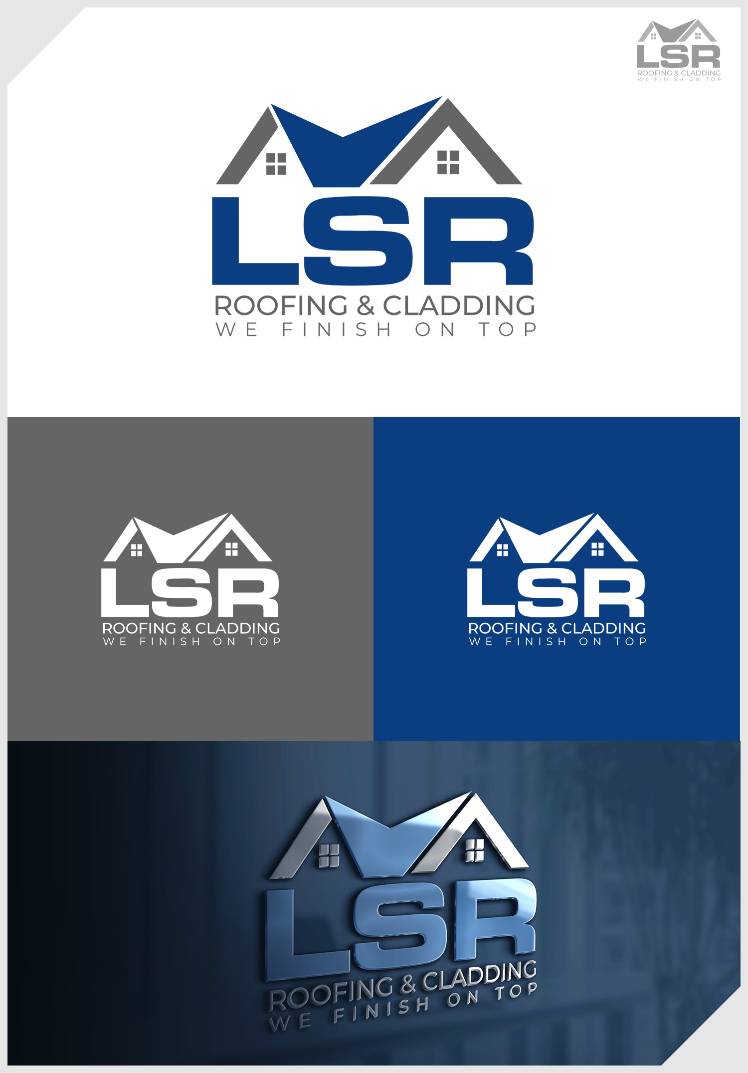Logo Design by IDesign1606 for LS Roofing & Cladding | Design #36952082