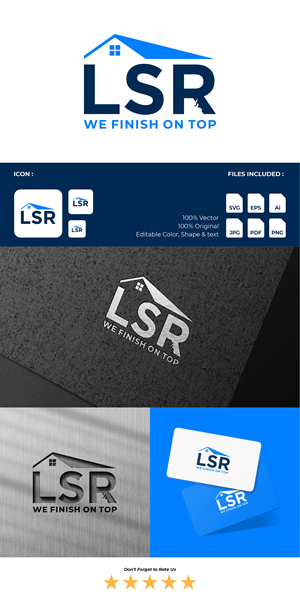 Logo Design by 37arts for LS Roofing & Cladding | Design: #36938312