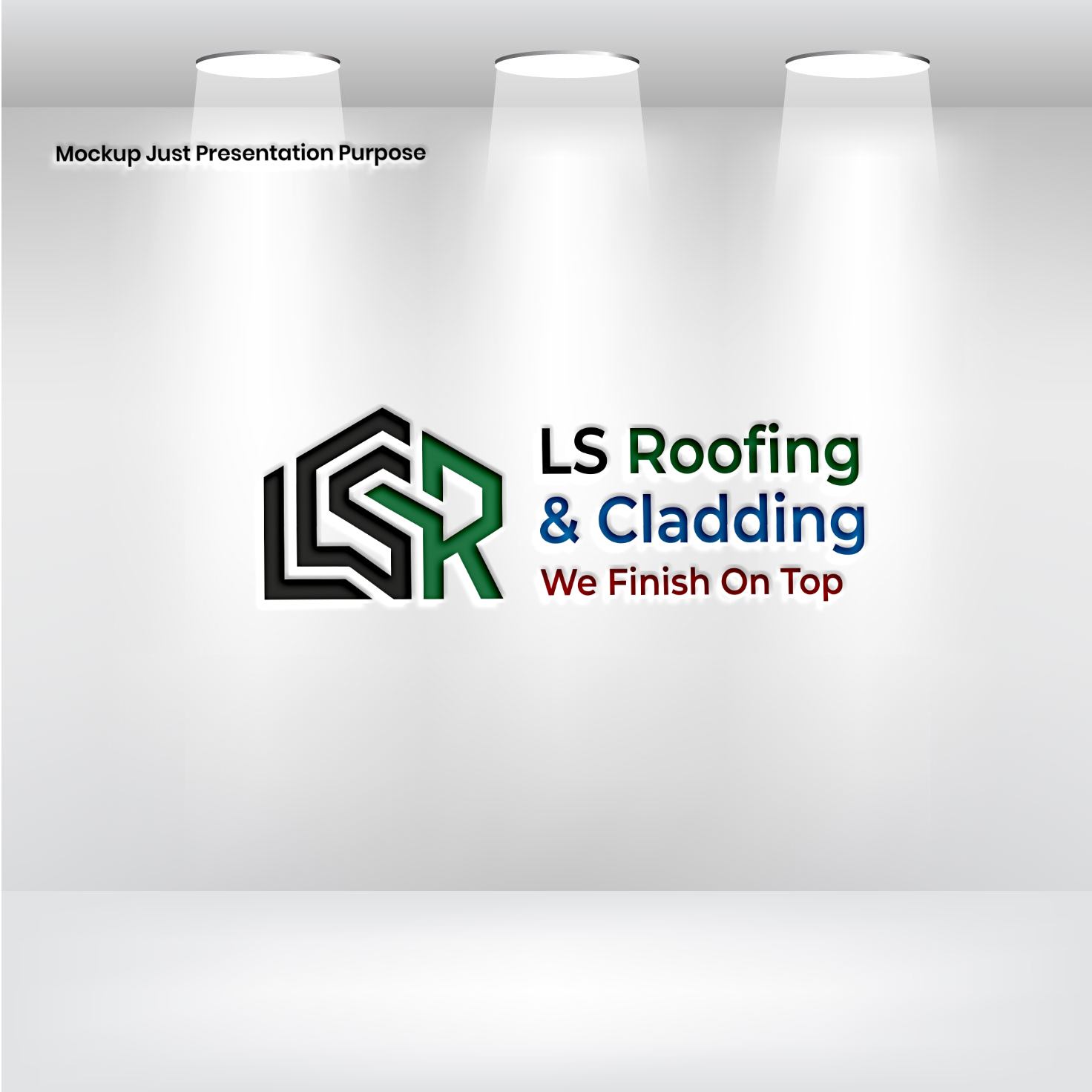 Logo Design by Pixel Foundry for LS Roofing & Cladding | Design #36935386