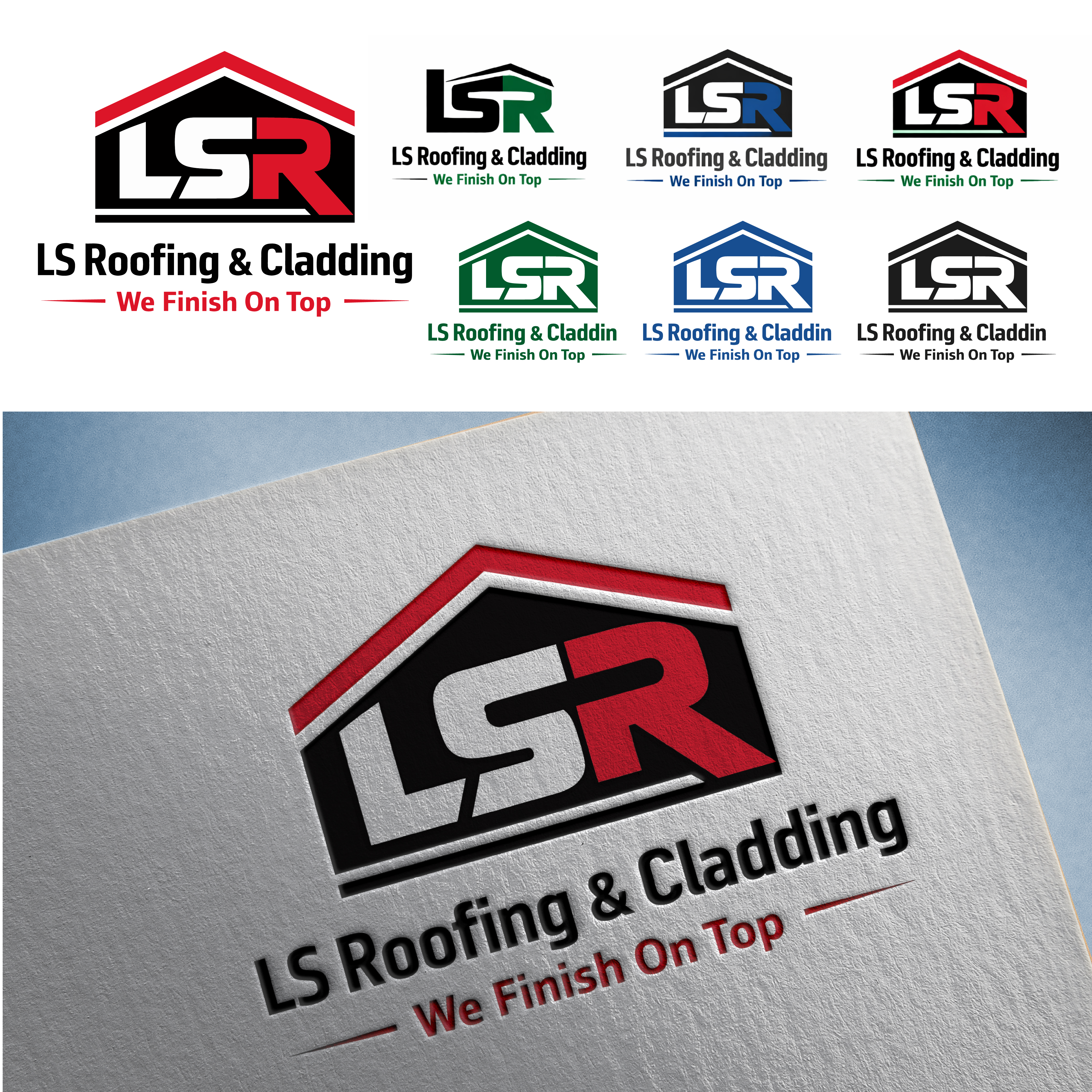 Logo Design by Shariqology for LS Roofing & Cladding | Design #36935219
