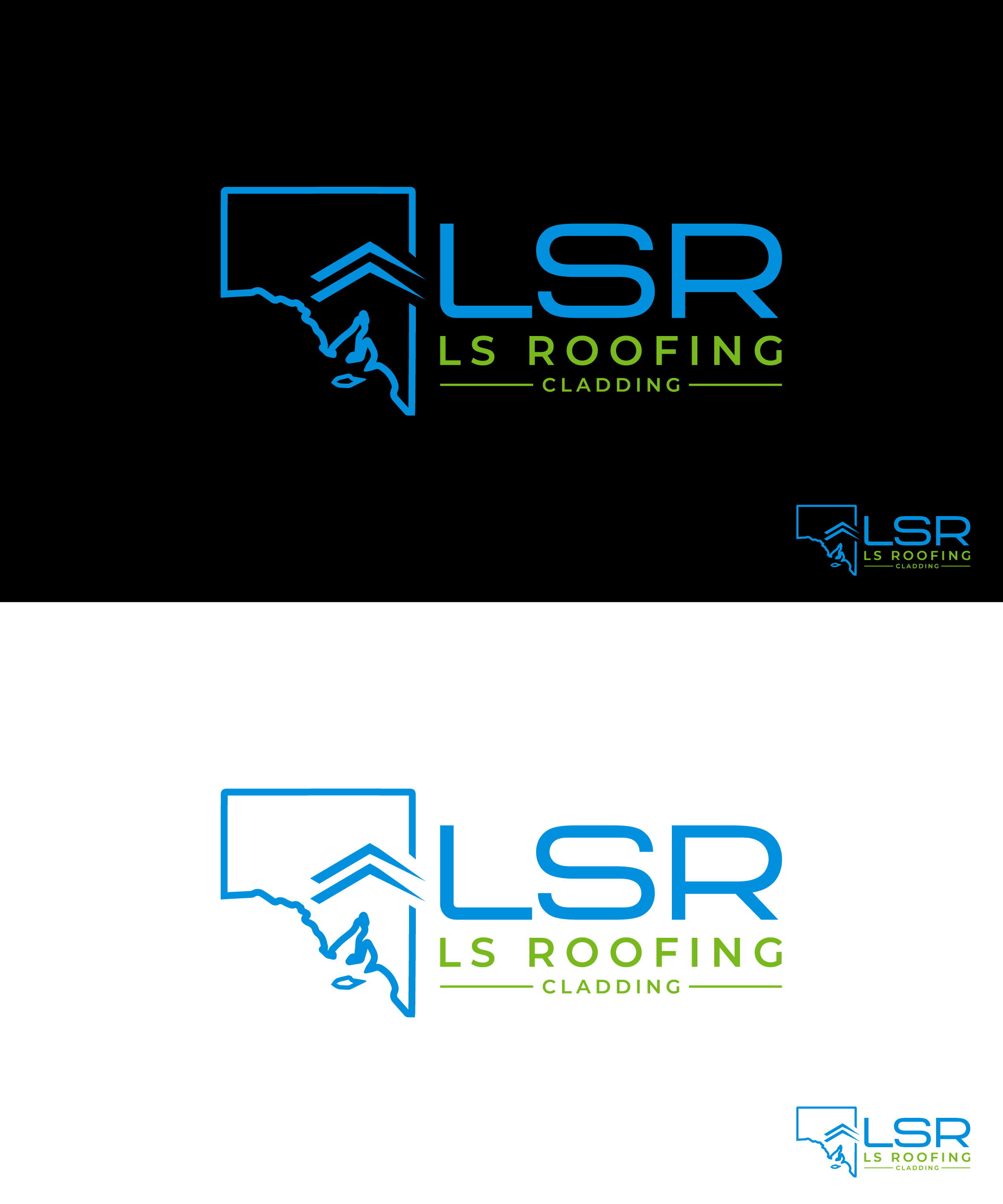 Logo Design by designer profile for LS Roofing & Cladding | Design #36932915