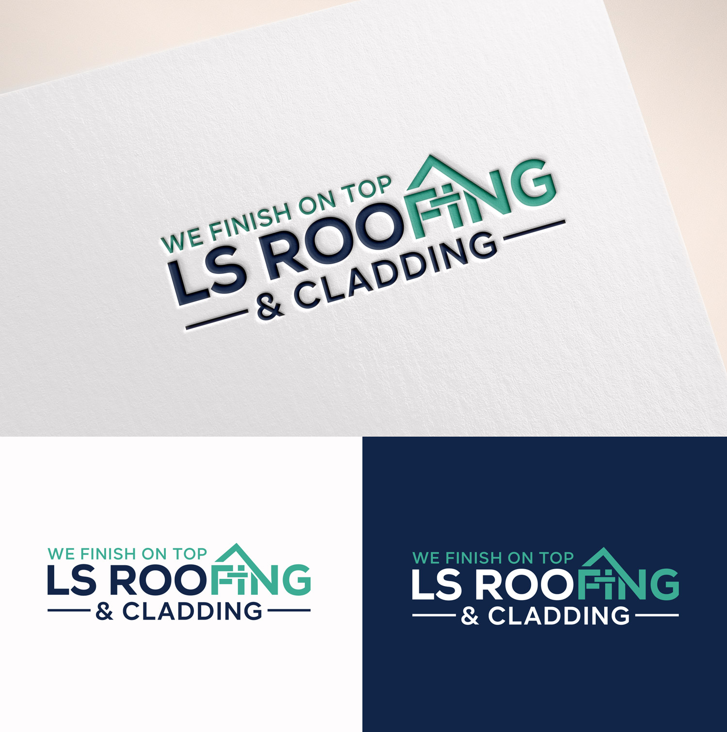 Logo Design by M Art & Design for LS Roofing & Cladding | Design #36931592