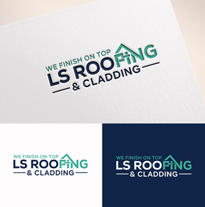 Logo Design by M Art & Design for LS Roofing & Cladding | Design: #36931592