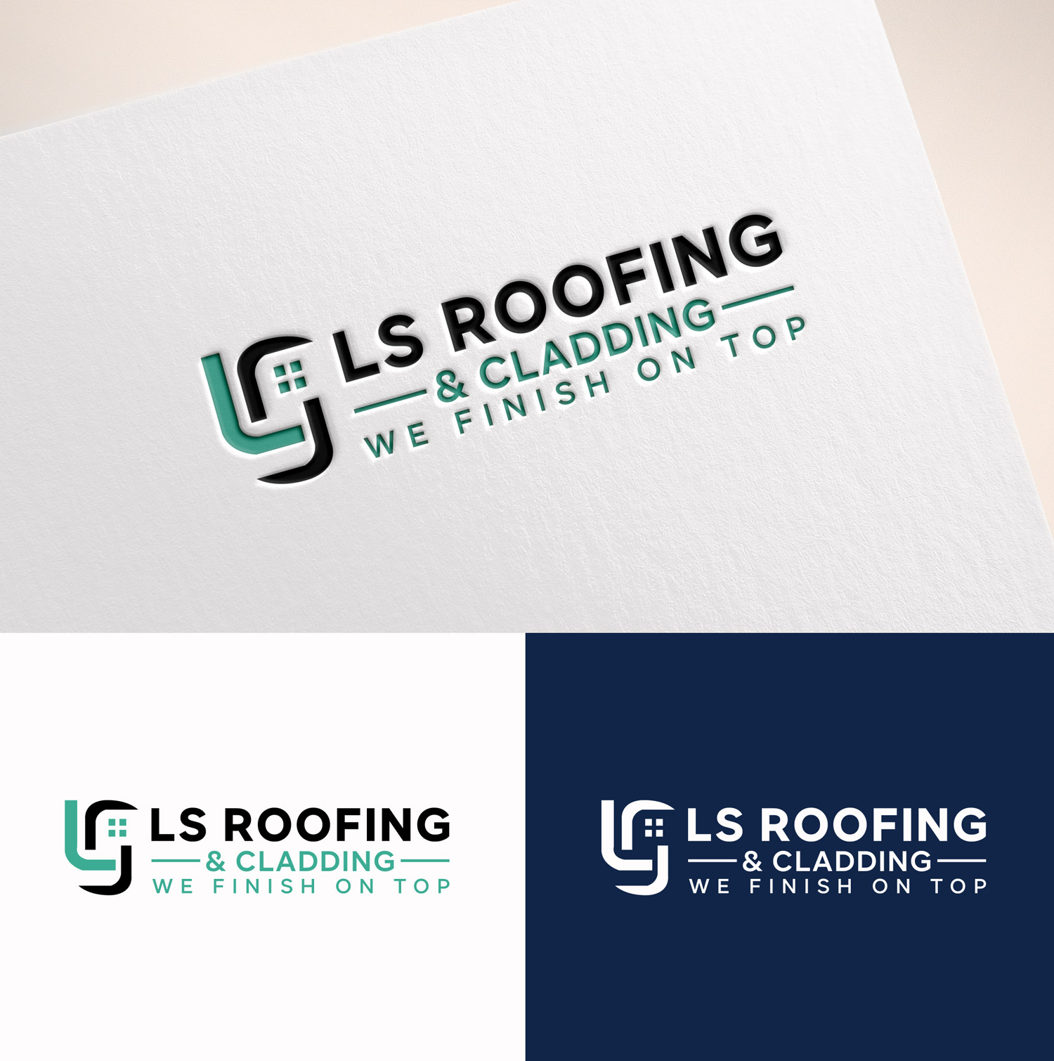 Logo Design by M Art & Design for LS Roofing & Cladding | Design #36931695