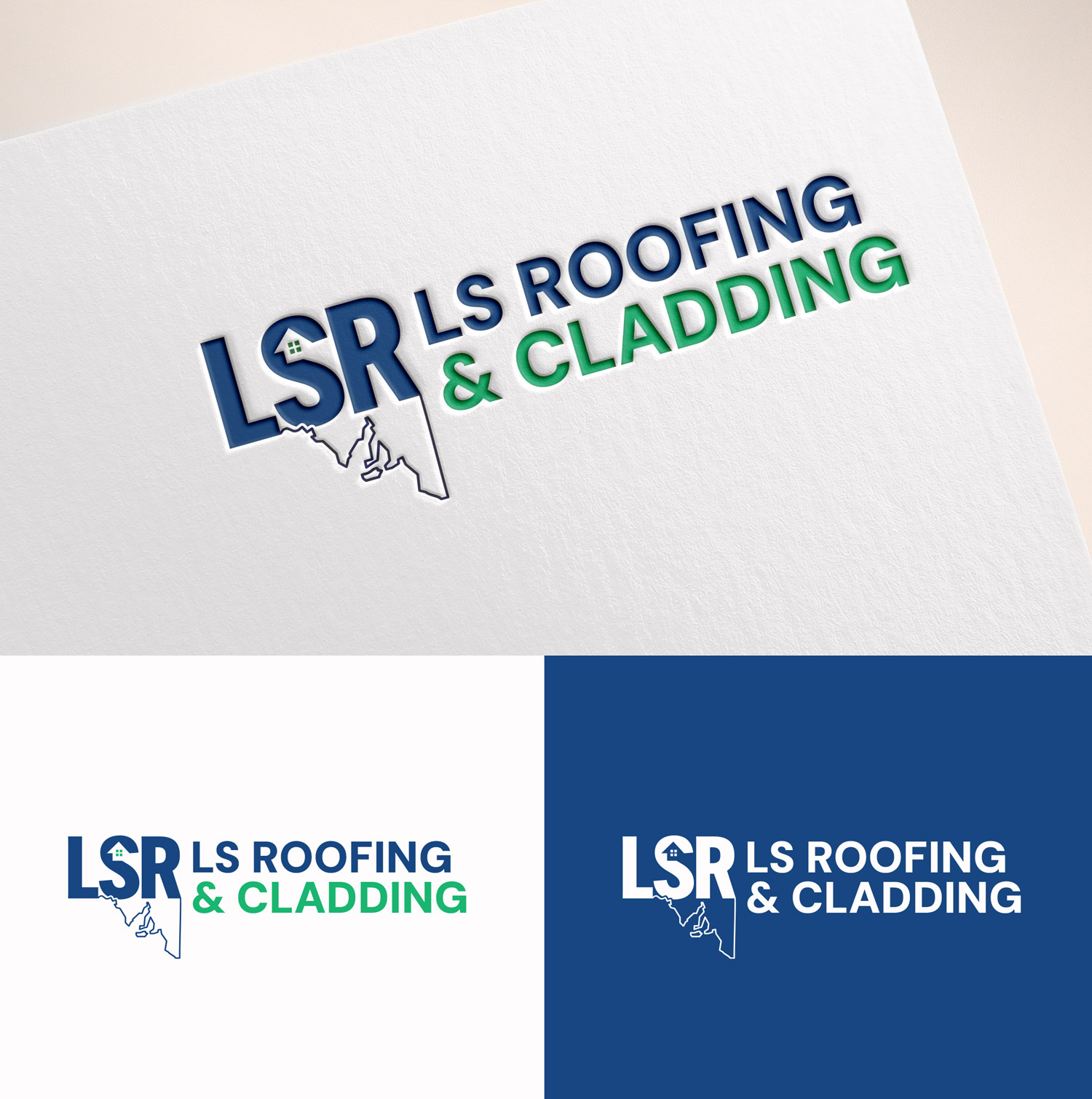 Logo Design by M Art & Design for LS Roofing & Cladding | Design #36939201