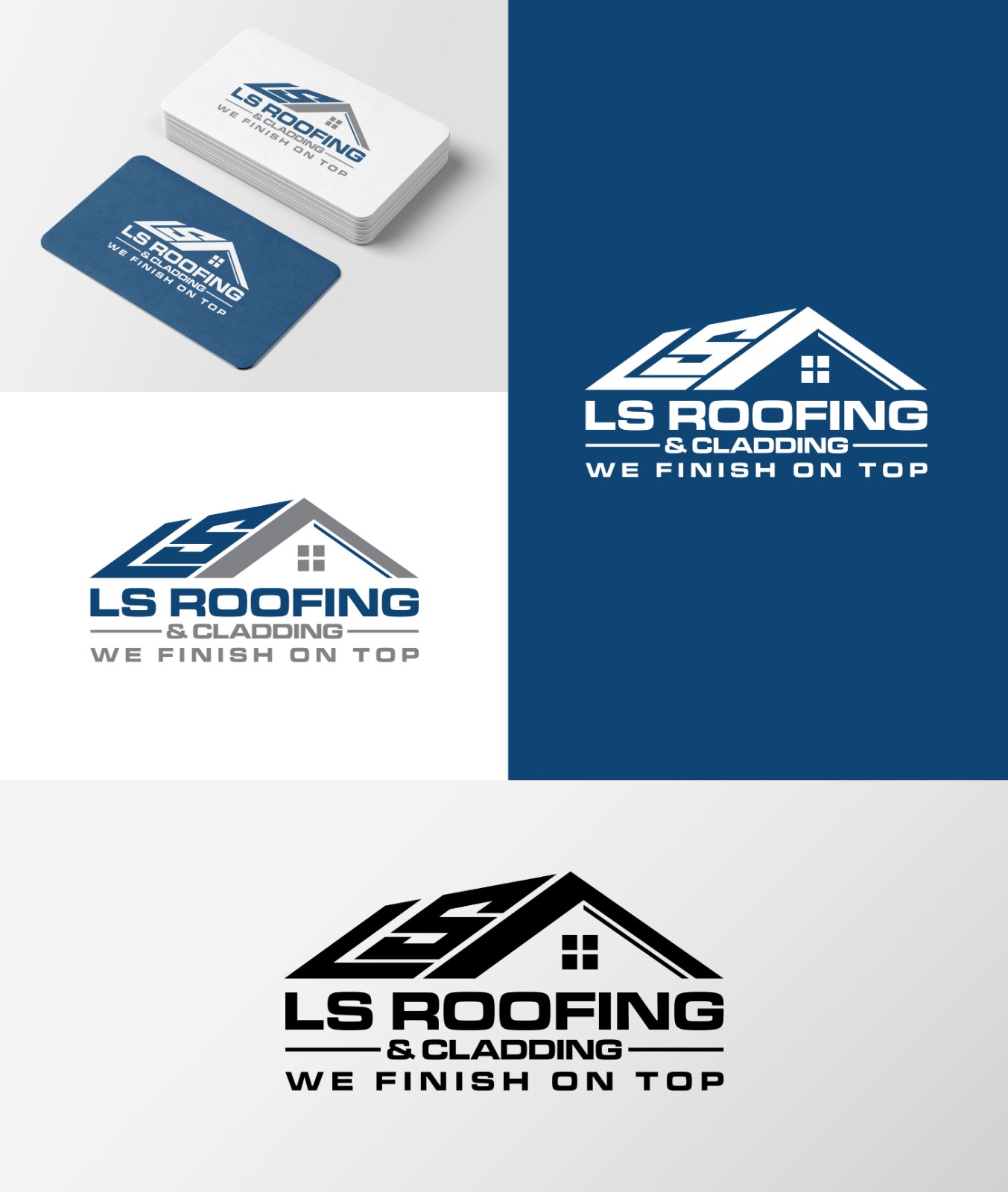 Logo Design by yellowdot for LS Roofing & Cladding | Design #36931757