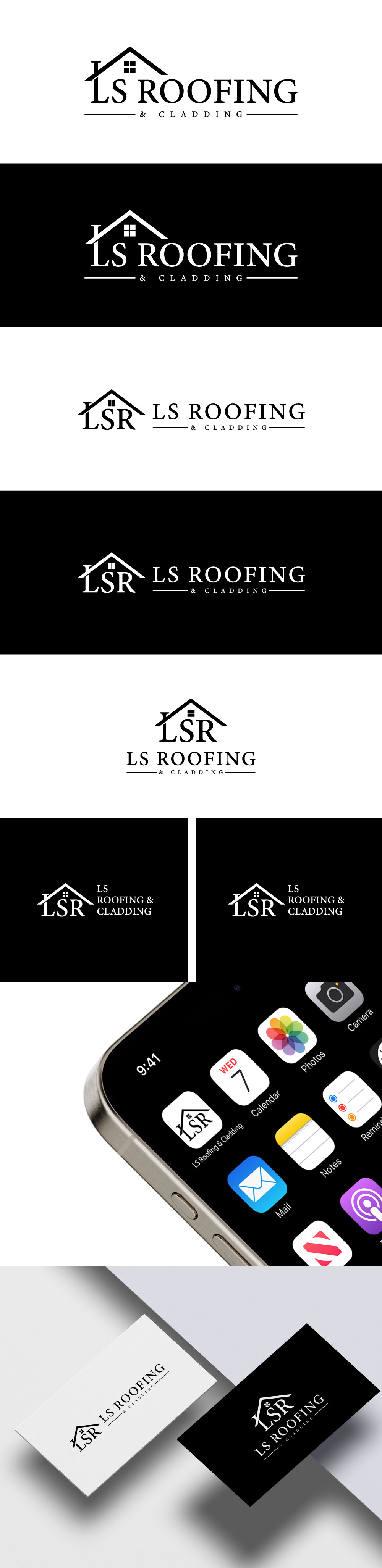 Logo Design by Adobe Expert 360 for LS Roofing & Cladding | Design #36935434