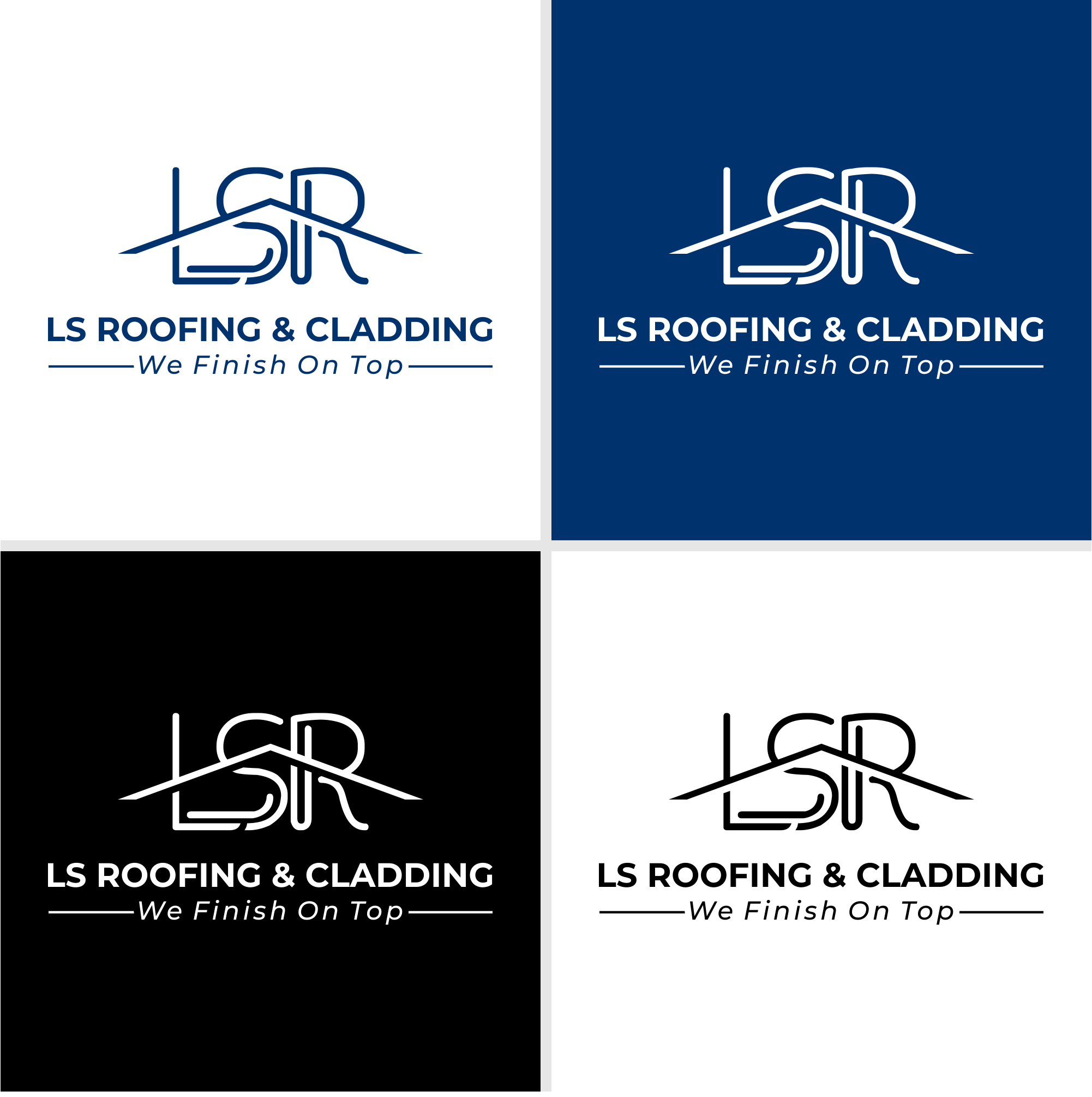 Logo Design by initials_MAN for LS Roofing & Cladding | Design #36937406