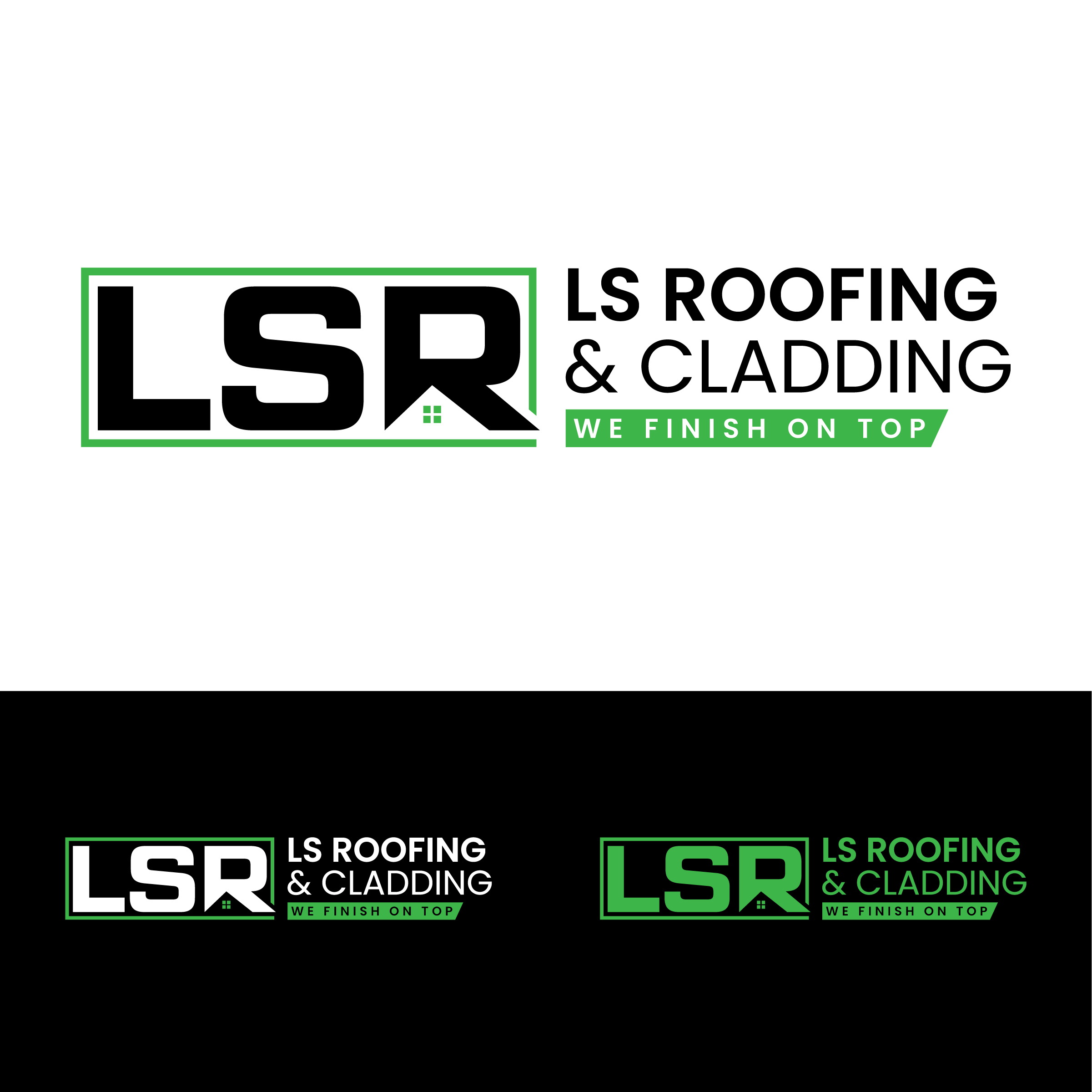Logo Design by John Mark Arts for LS Roofing & Cladding | Design #36932742