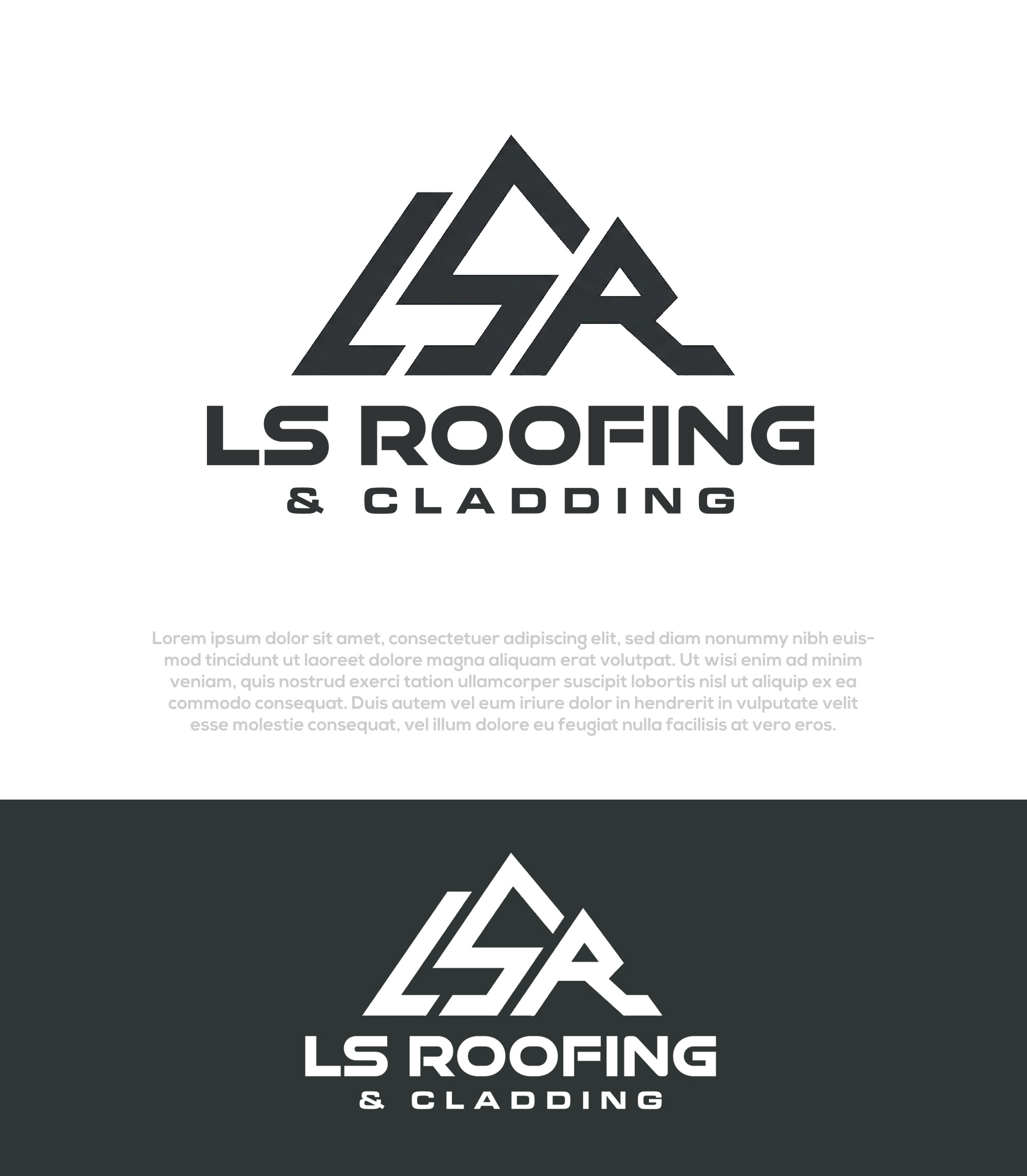 Logo Design by Pilot_DesignR™ for LS Roofing & Cladding | Design #36935858