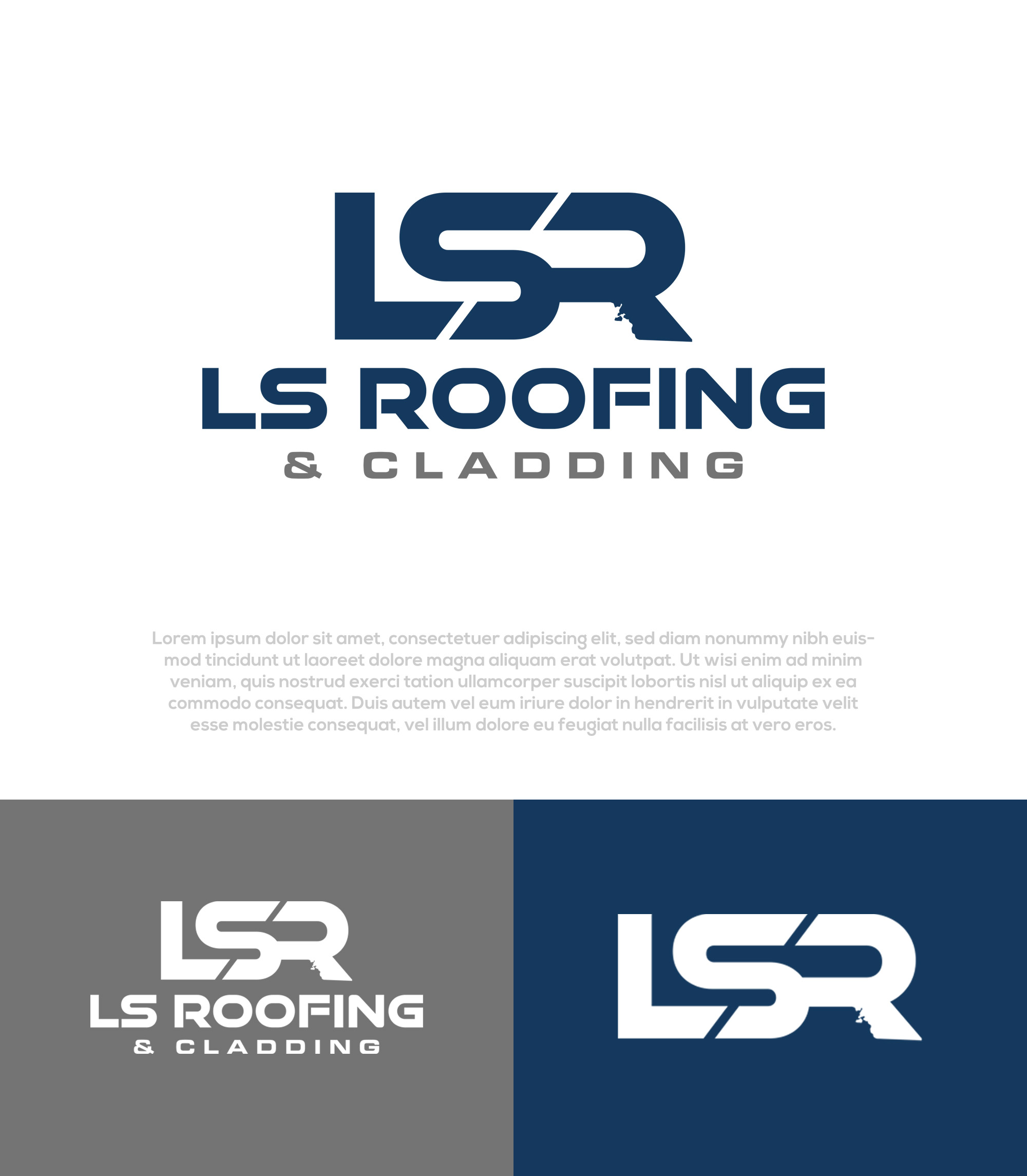 Logo Design by Pilot_DesignR™ for LS Roofing & Cladding | Design #36938226