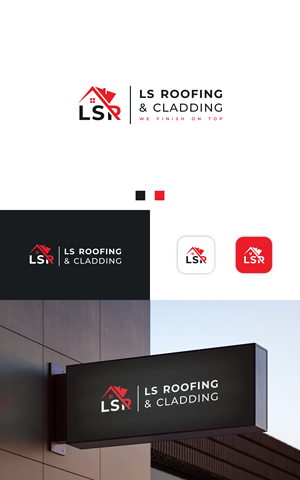 Logo Design by Dell_a.Design for LS Roofing & Cladding | Design: #36931598