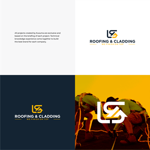 Logo Design by Kusuma Studio for LS Roofing & Cladding | Design: #36933771