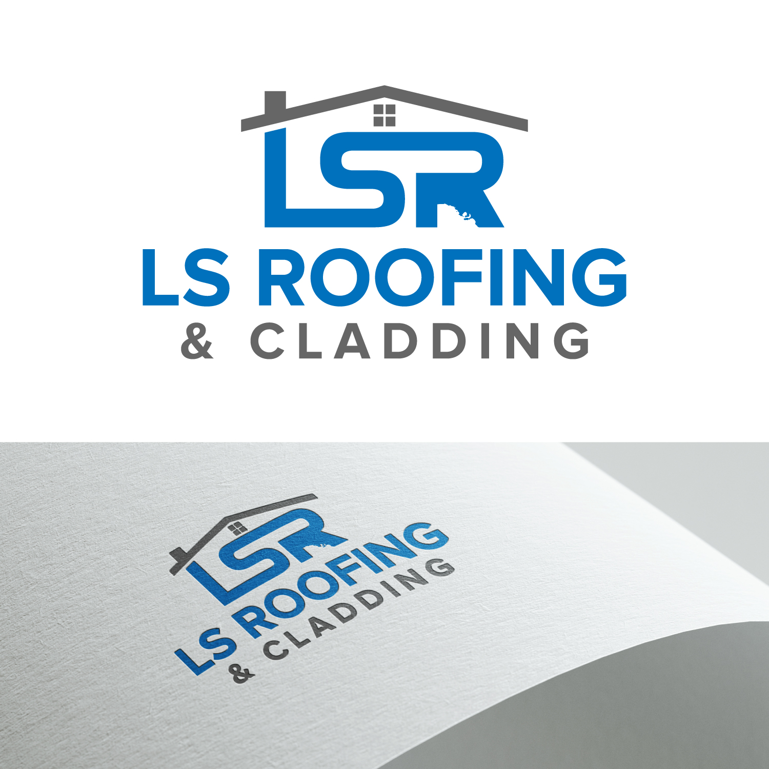 Logo Design by Graphicvai for LS Roofing & Cladding | Design #36964809