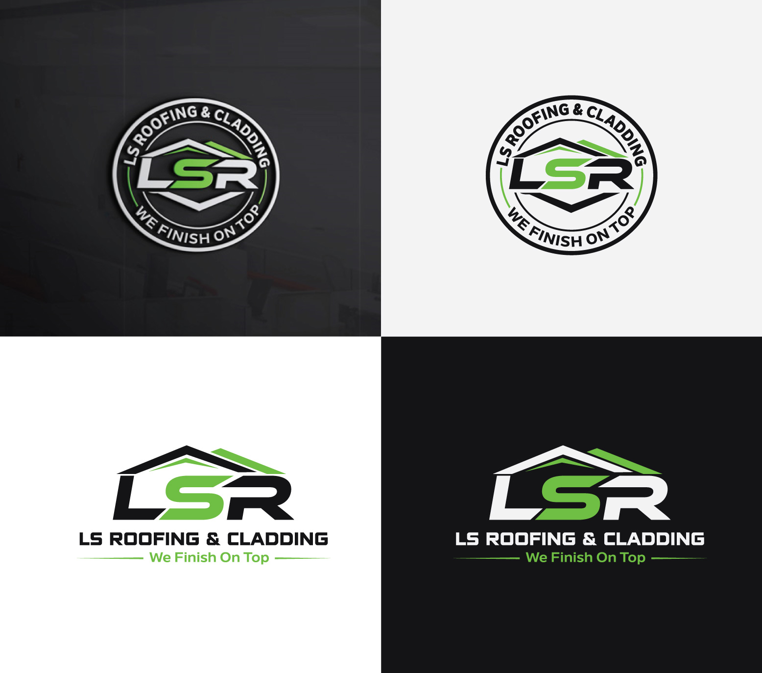 Logo-Design von hajera für LS Roofing & Cladding | Design #36933249