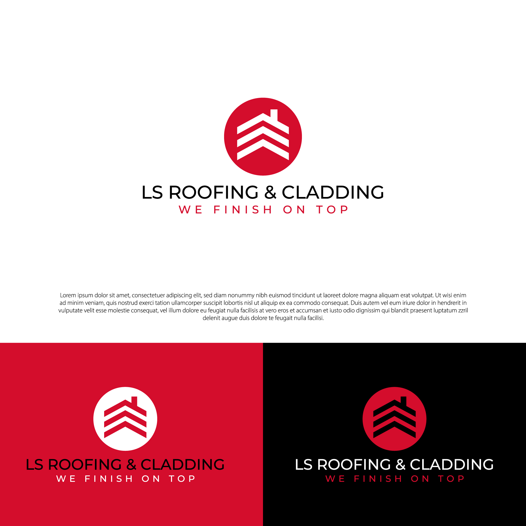 Diseño de Logo por Designerrasedul para LS Roofing & Cladding | Diseño #36931831