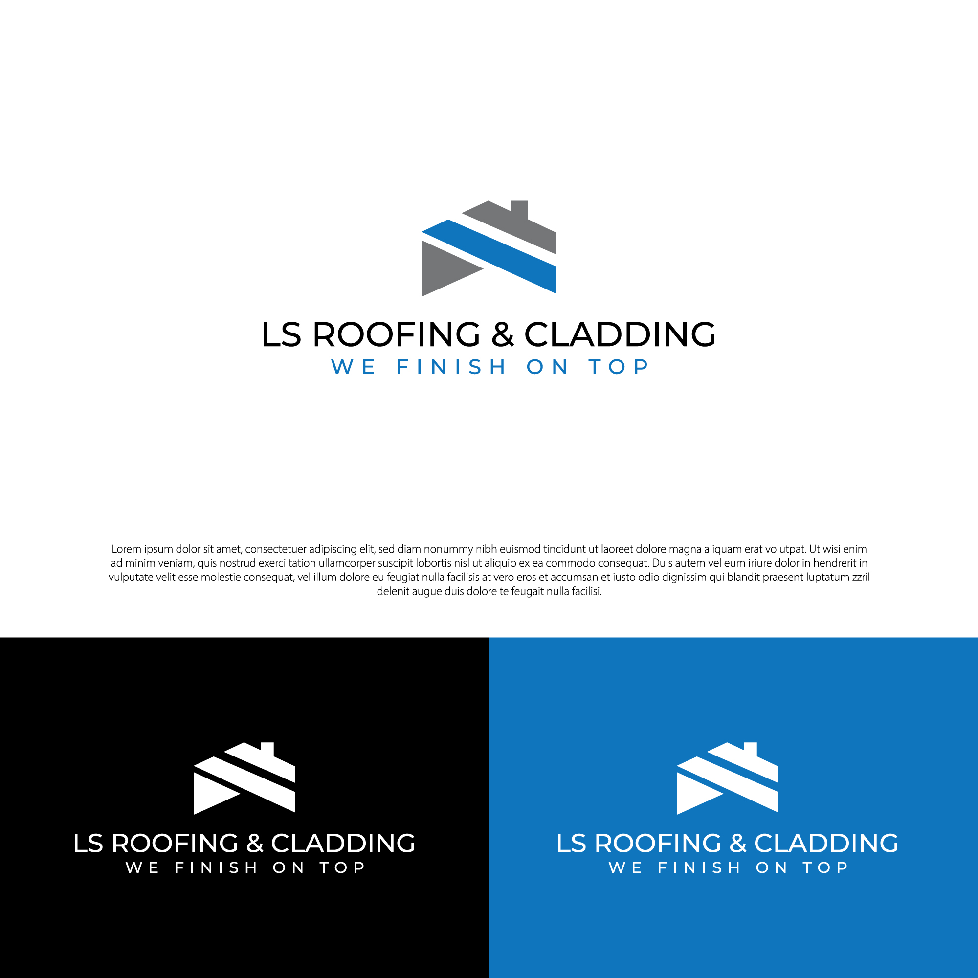 Diseño de Logo por Designerrasedul para LS Roofing & Cladding | Diseño #36931911