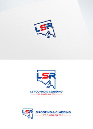 Logo Design by Logo Maker Zone for LS Roofing & Cladding | Design: #36940189