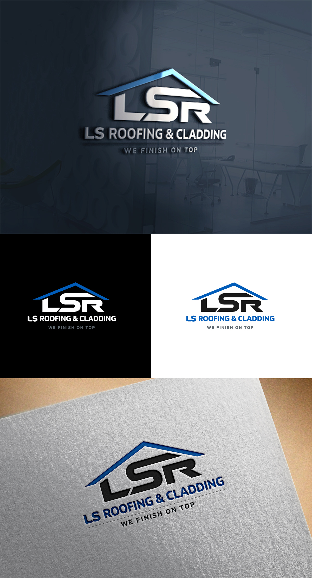 Logo Design by Cool-Designer for LS Roofing & Cladding | Design #36934093
