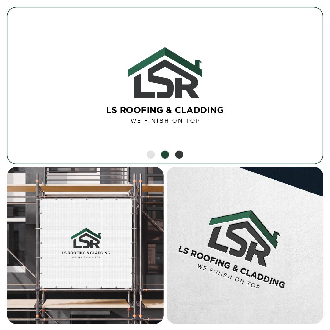Logo Design by gdesigncorners for LS Roofing & Cladding | Design #36938053