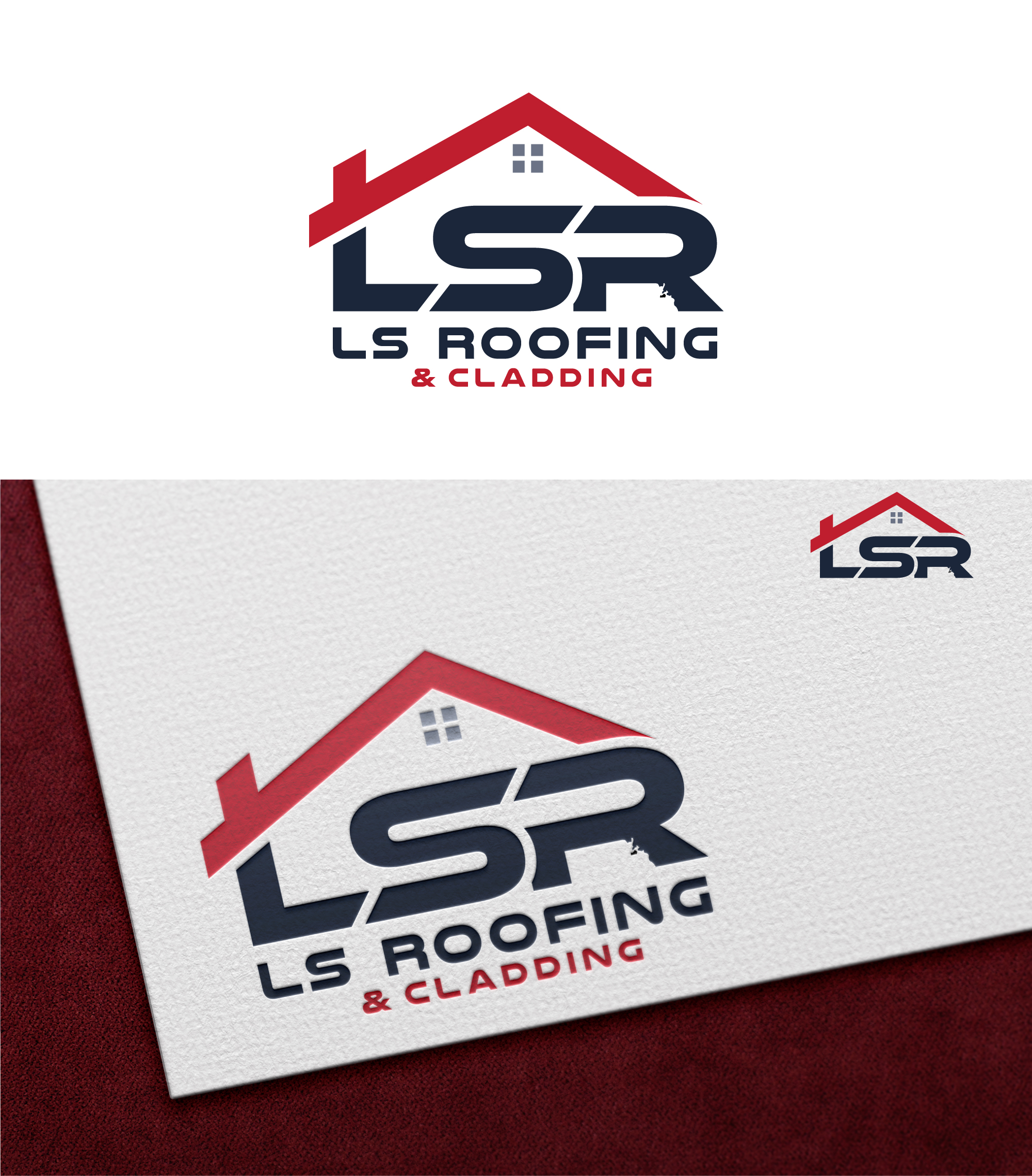 Logo Design by gdesigncorners for LS Roofing & Cladding | Design #36938471