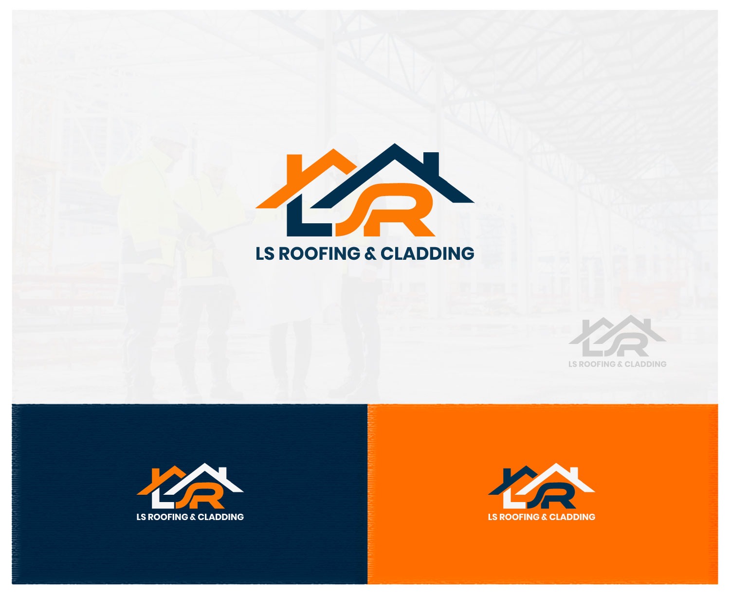 Diseño de Logo por gdesigncorners para LS Roofing & Cladding | Diseño #36942436