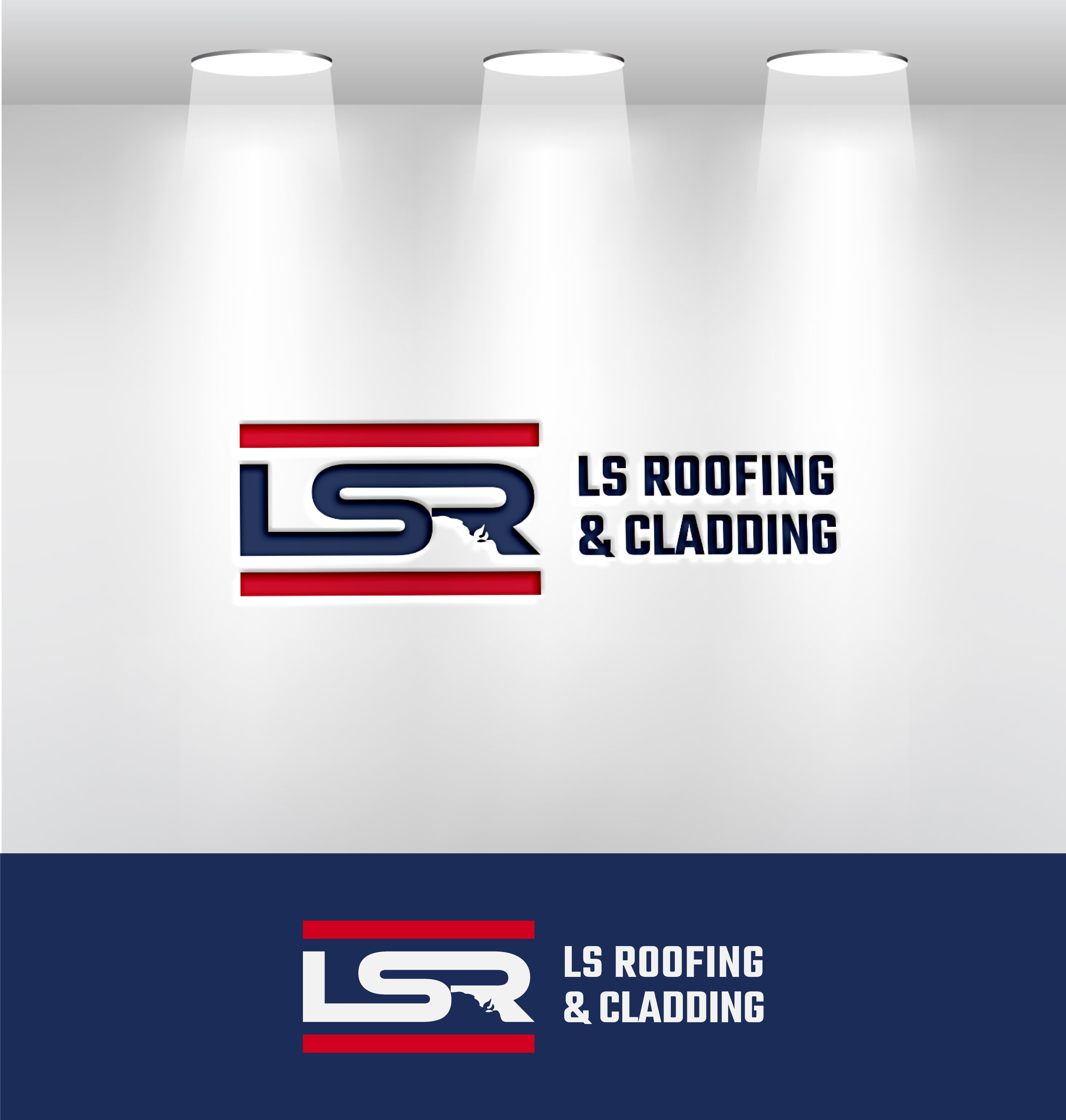 Logo Design by gdesigncorners for LS Roofing & Cladding | Design #36942437