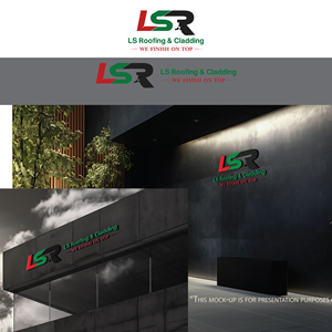 Logo Design by Creative Johirul  for LS Roofing & Cladding | Design: #36939893