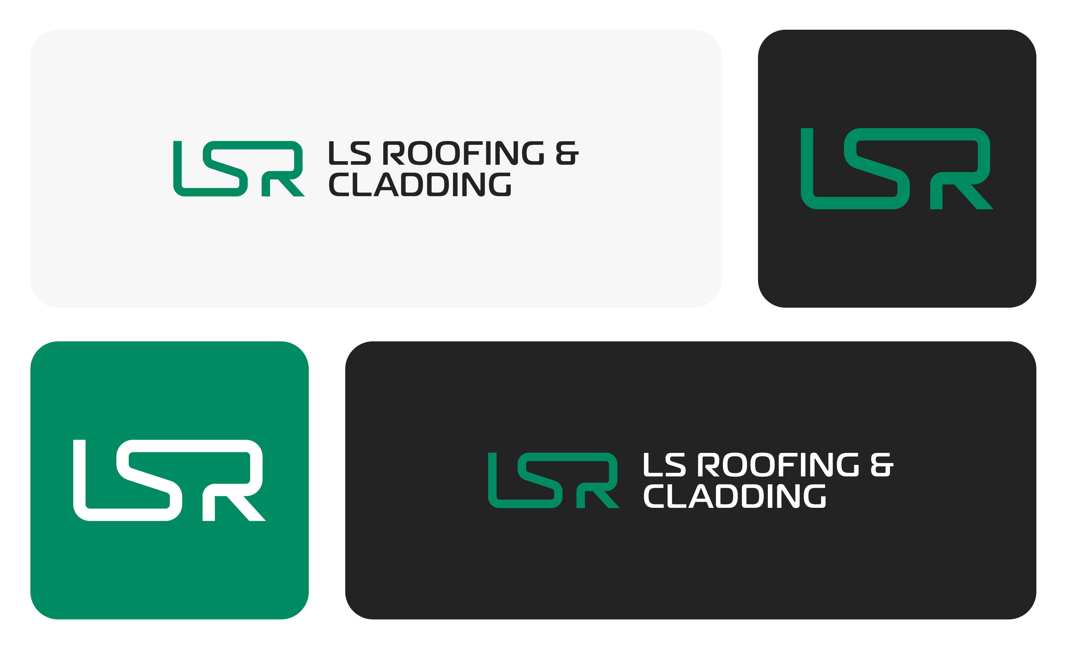 Logo Design by Tejas.28 for LS Roofing & Cladding | Design #36936513