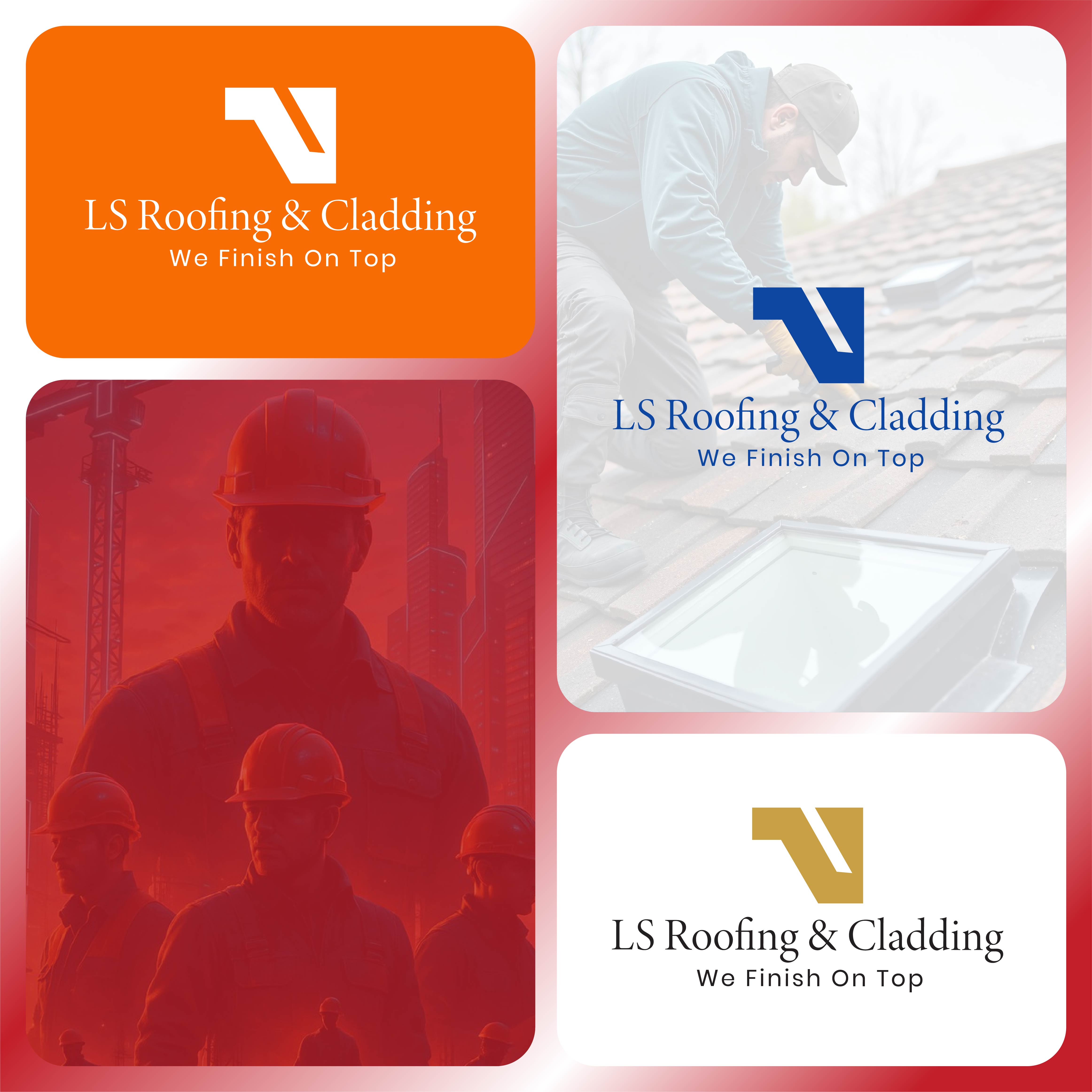 Logo Design by Md khabir  for LS Roofing & Cladding | Design #36938160