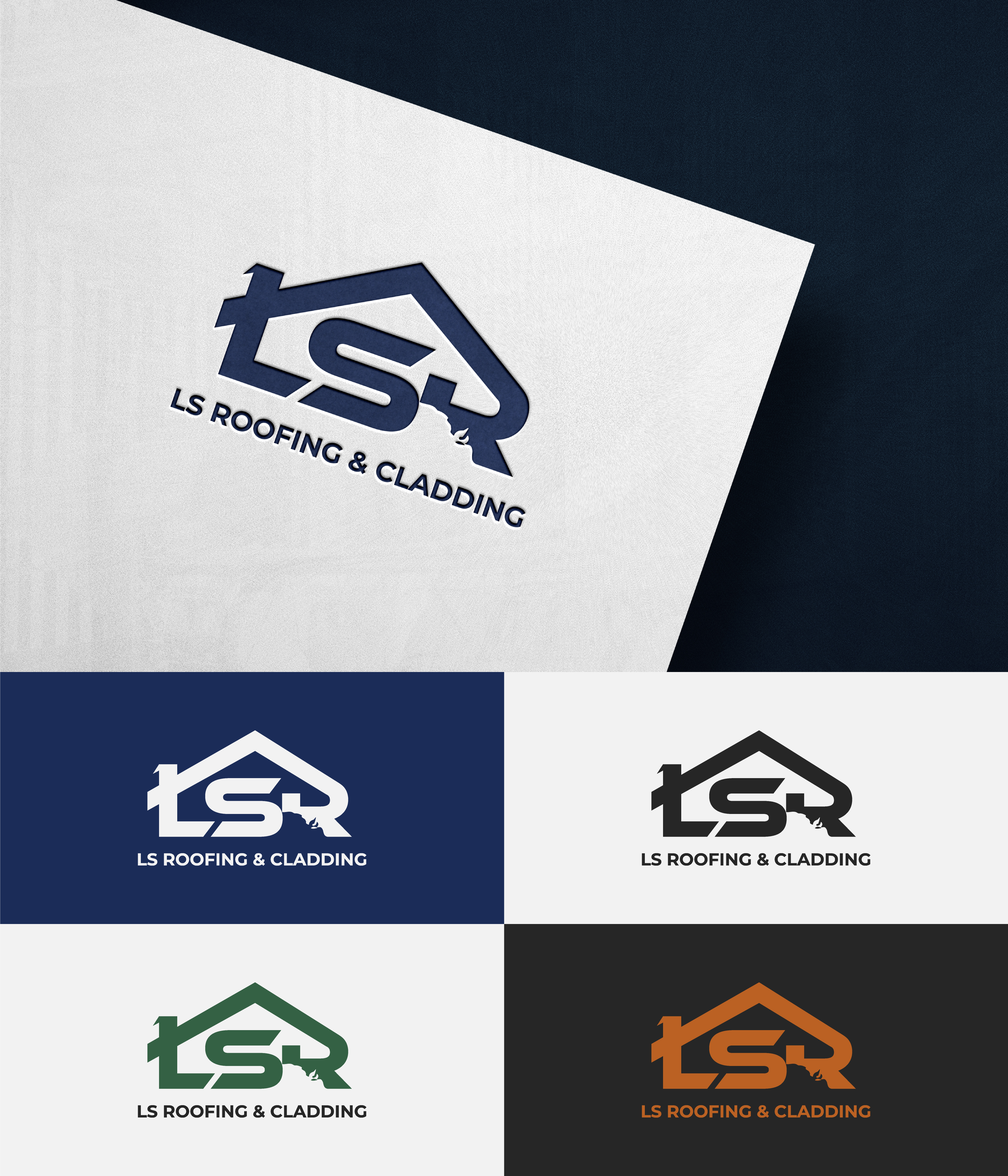 Diseño de Logo por designest92 para LS Roofing & Cladding | Diseño #36941420