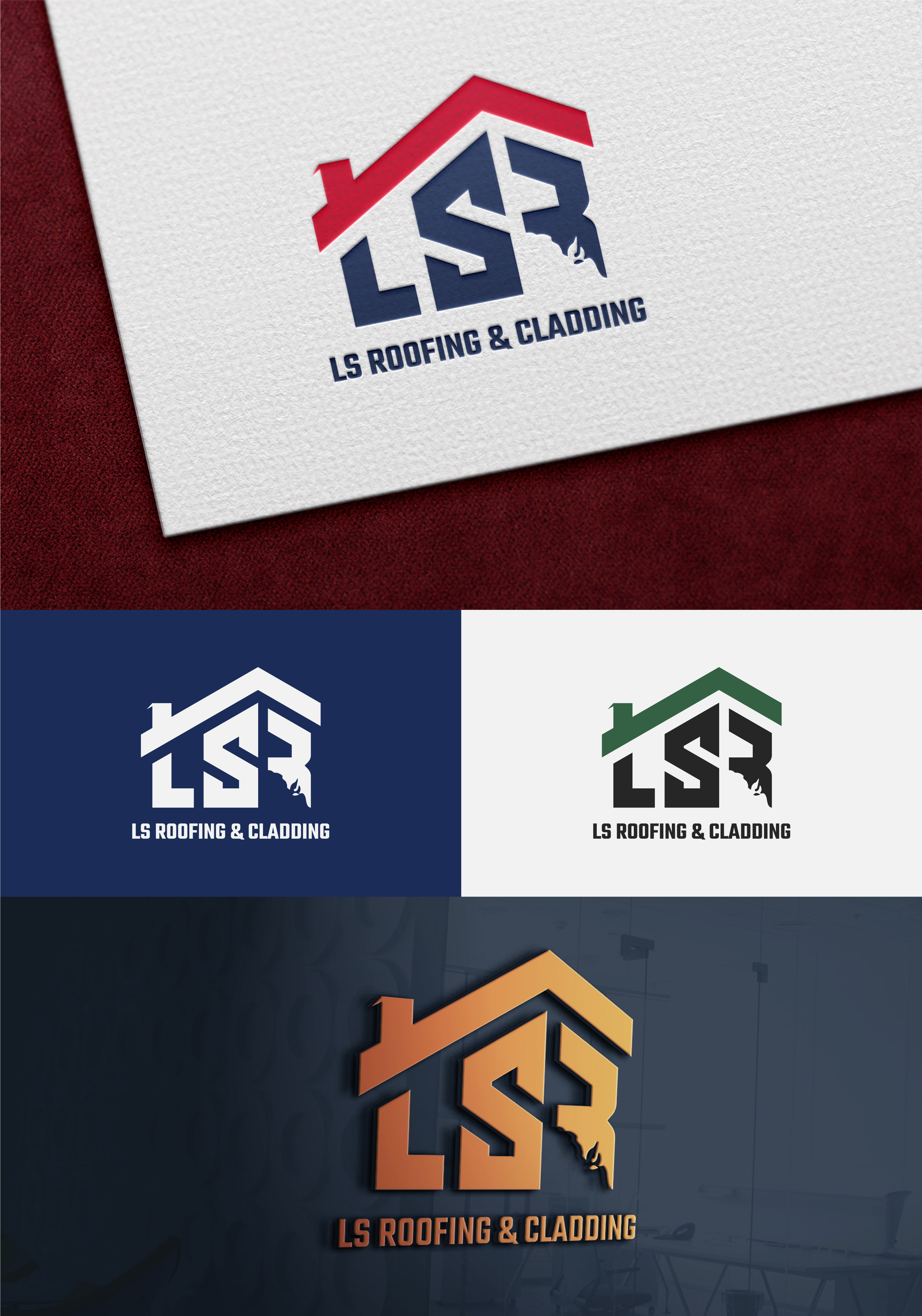 Logo Design by designest92 for LS Roofing & Cladding | Design #36942526