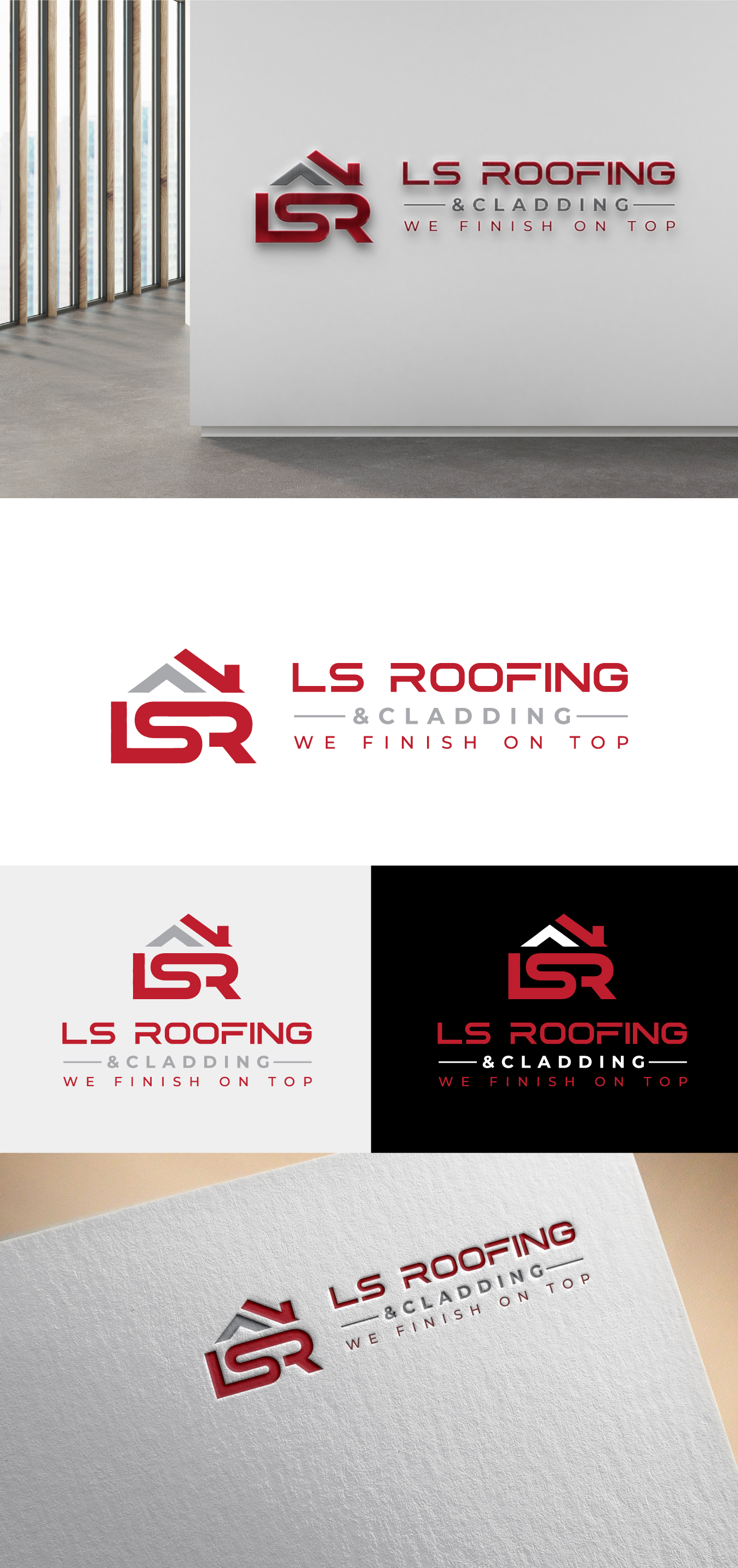 Logo Design by Oliver_Design for LS Roofing & Cladding | Design #36935652