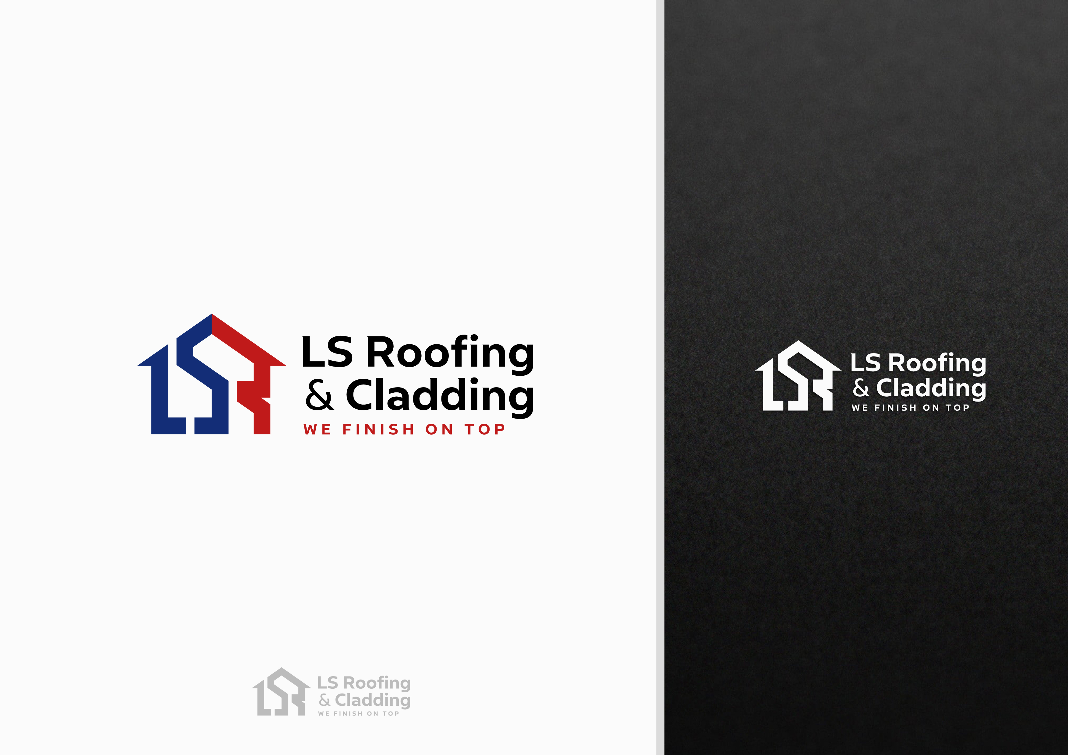 Logo-Design von DoveFendi für LS Roofing & Cladding | Design #36933141