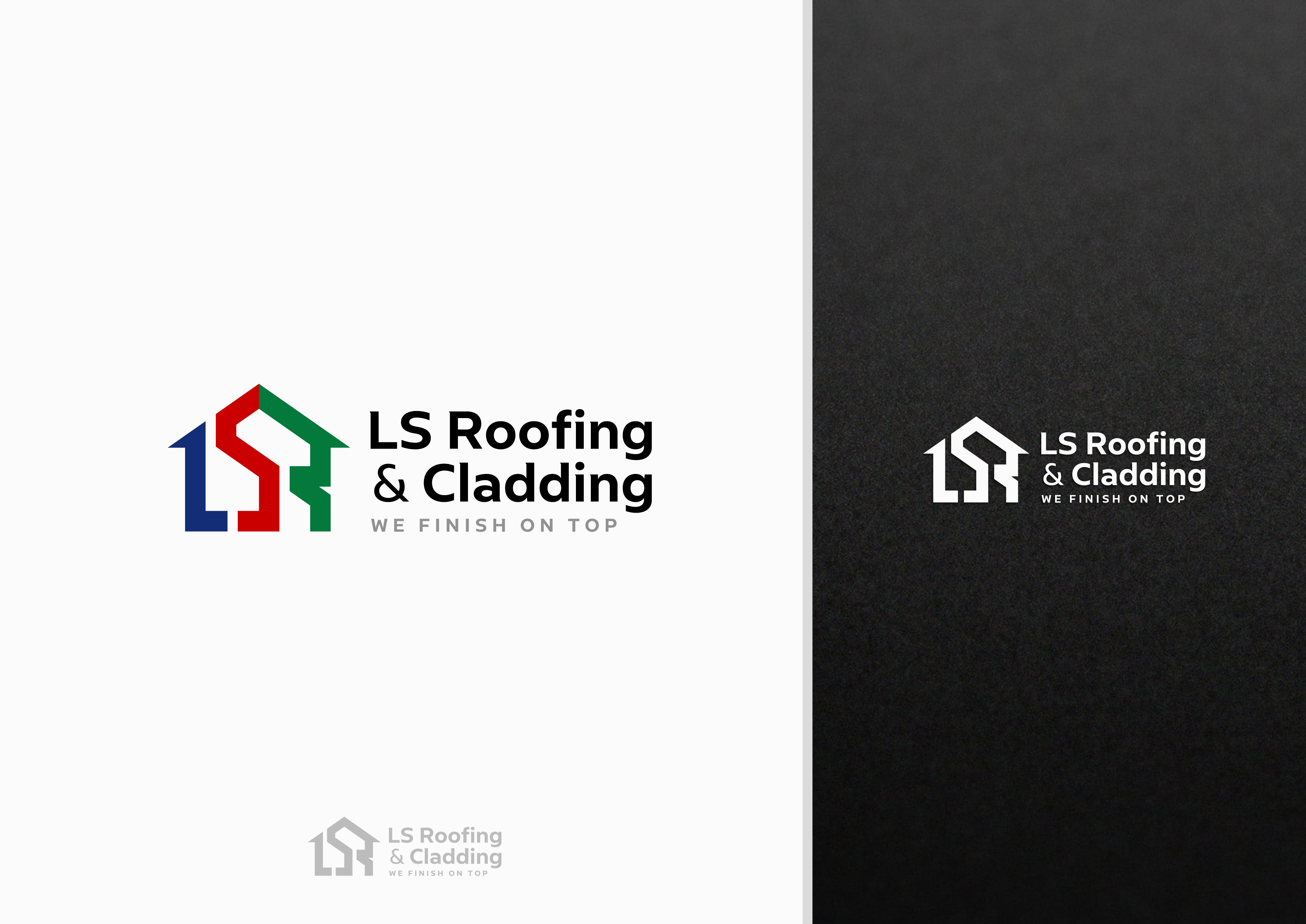 Logo-Design von DoveFendi für LS Roofing & Cladding | Design #36933151